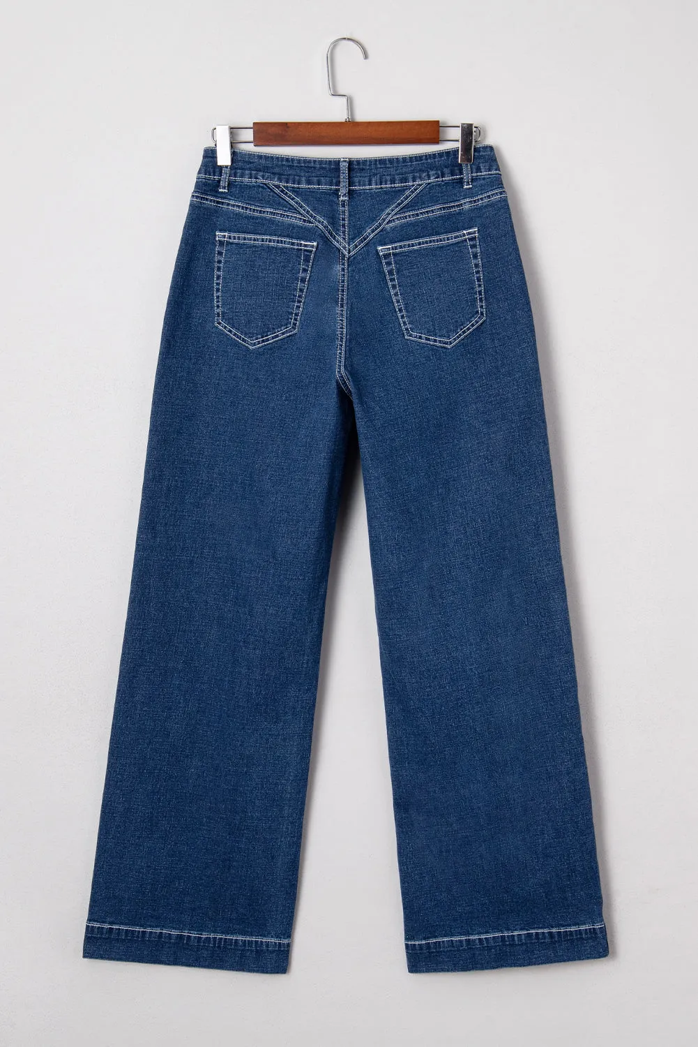 Threaded Pear Daria Detail Loose Cuffed Jeans sold by Zulily product image thumbnail 4