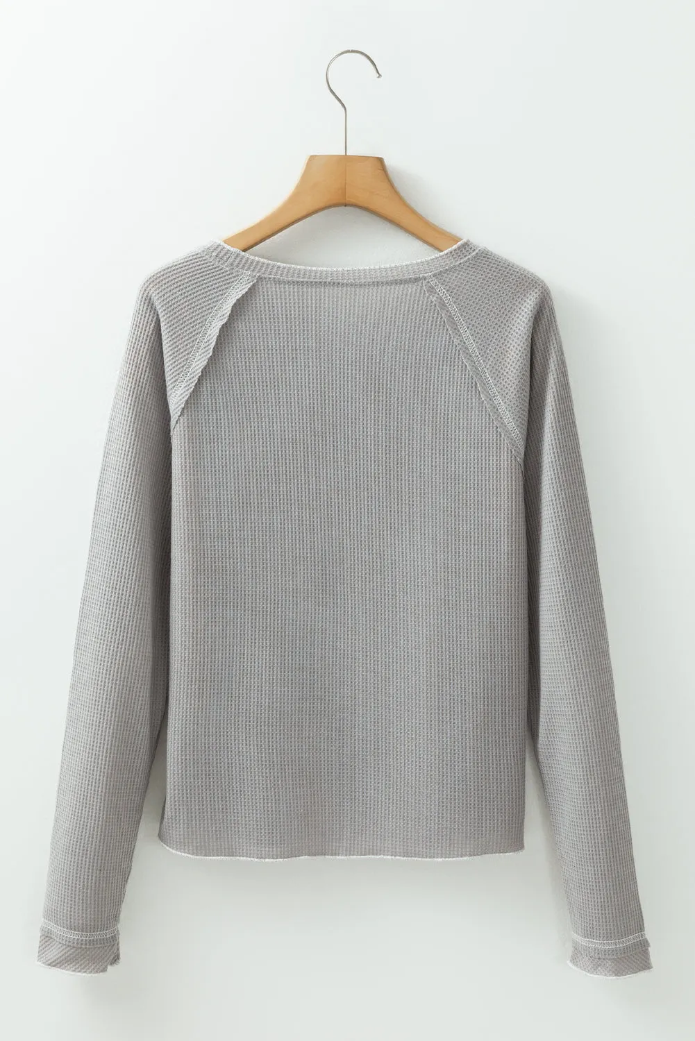 Threaded Pear Daisy Textured Round Neck Long Sleeve Top sold by Zulily product image thumbnail 5