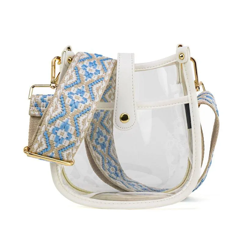 Threaded Pear Compact Clear Courier | Choose Your Strap sold by Zulily product image thumbnail 3