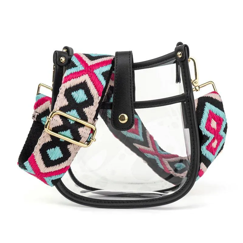 Threaded Pear Compact Clear Courier | Choose Your Strap sold by Zulily product image thumbnail 4