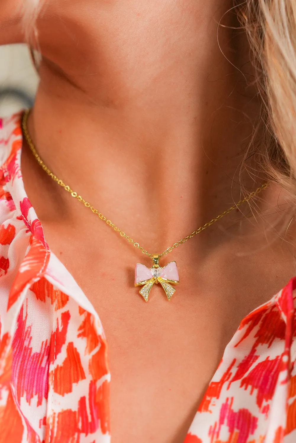 Threaded Pear Bailee Rhinestone Plated Choker Necklace sold by Zulily