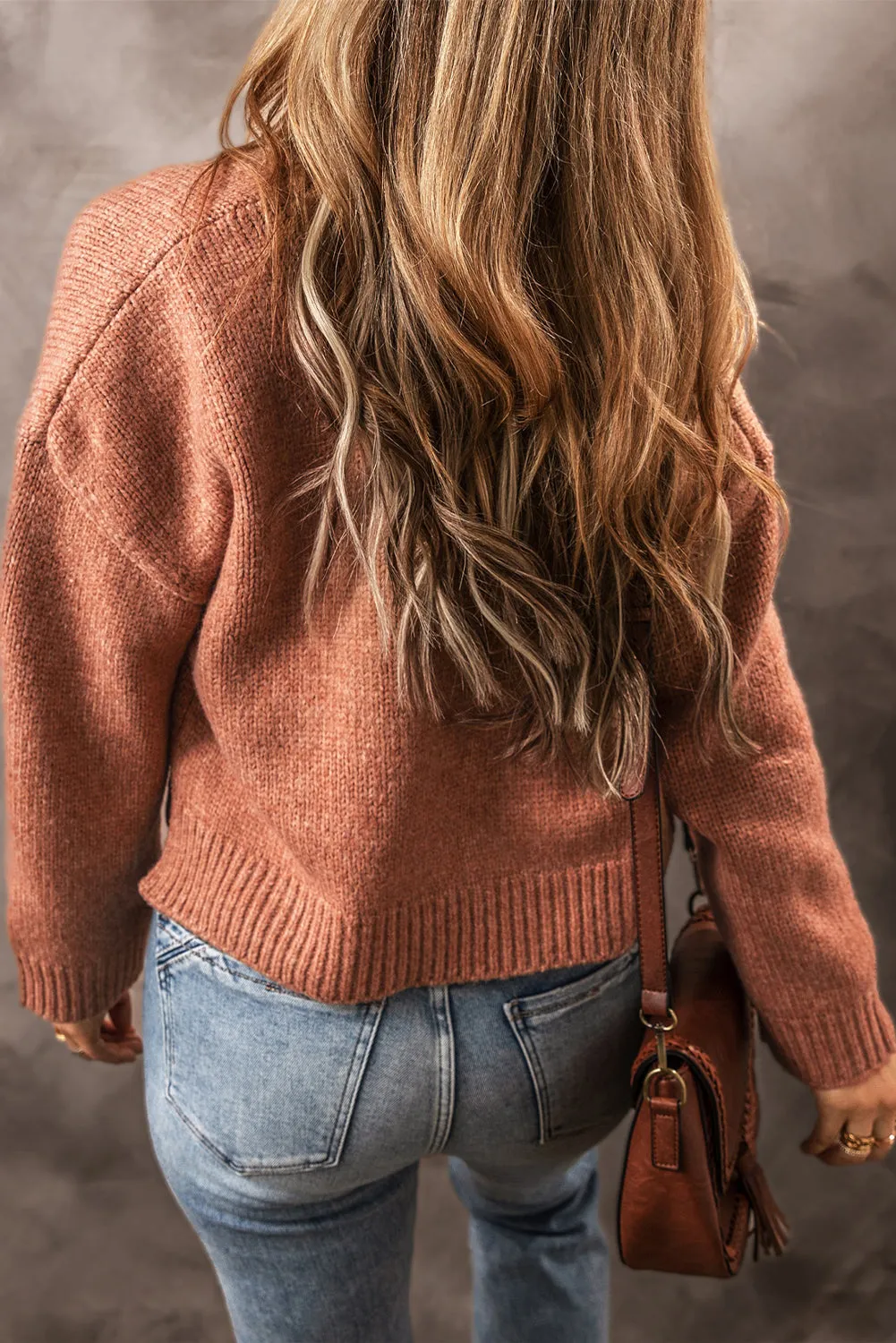 Threaded Pear Athena Open Front Cropped Cardigan sold by Zulily product image thumbnail 2