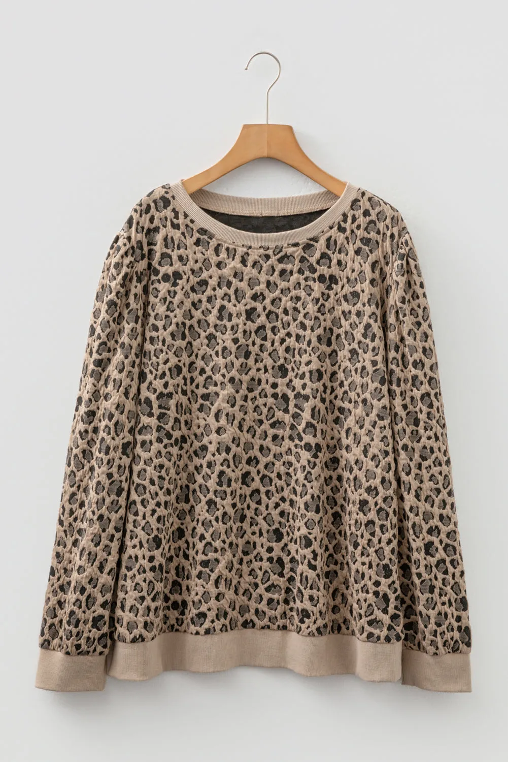 Threaded Pear Amaya Textured Ribbed Trim Long Sleeve PLUS Top sold by Zulily product image thumbnail 4