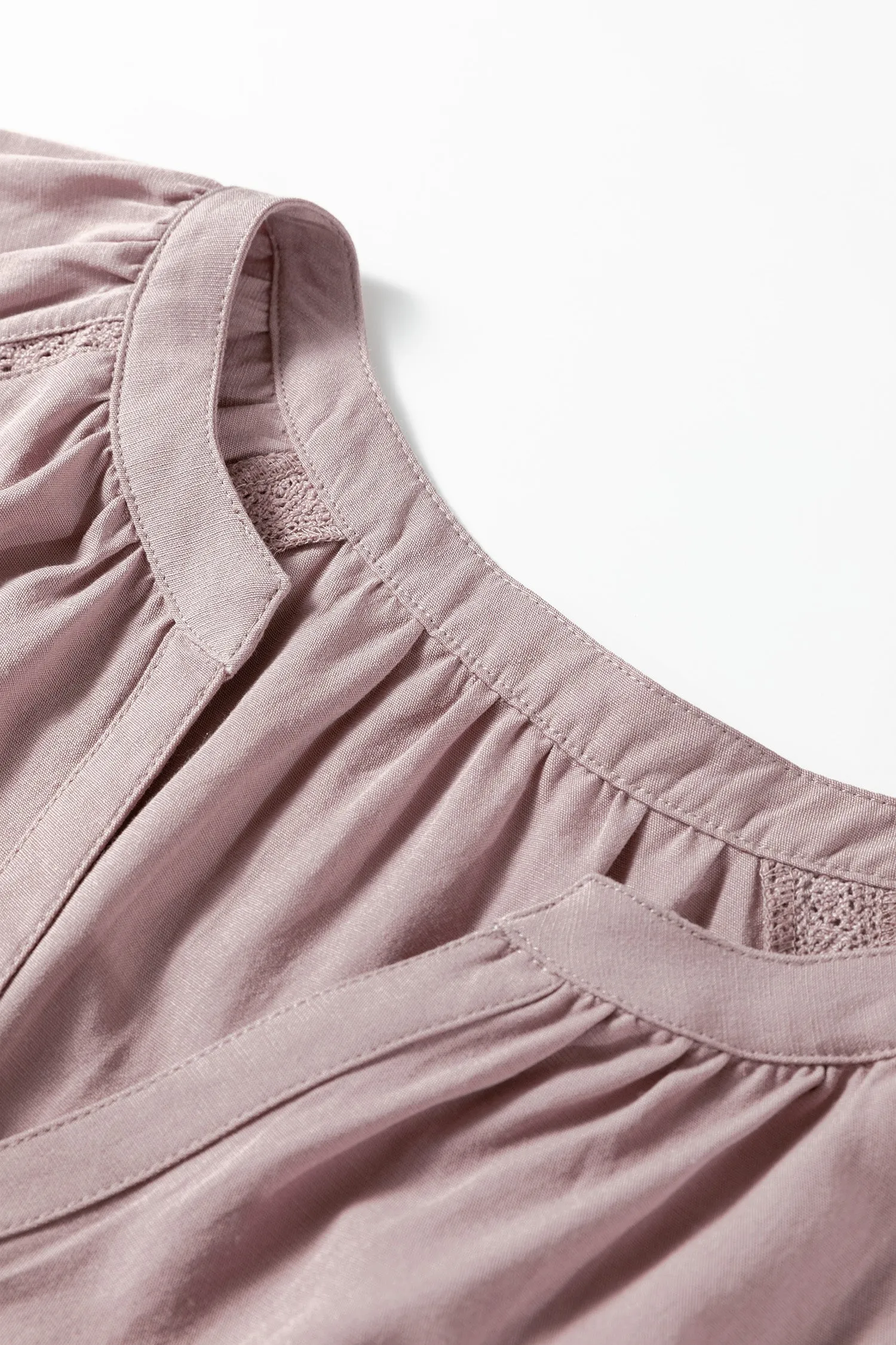 Threaded Pear Ainsley Slit Ruffled Loose Blouse sold by Zulily product image thumbnail 5