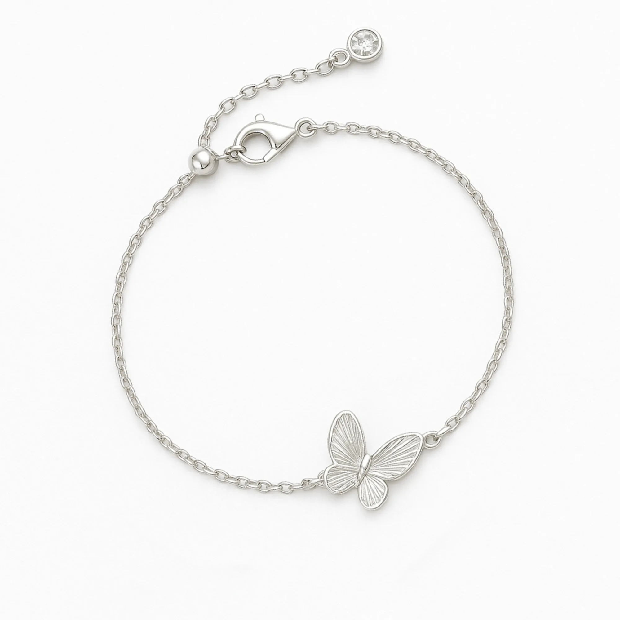 Crystal Butterfly Bracelet sold by Zulily