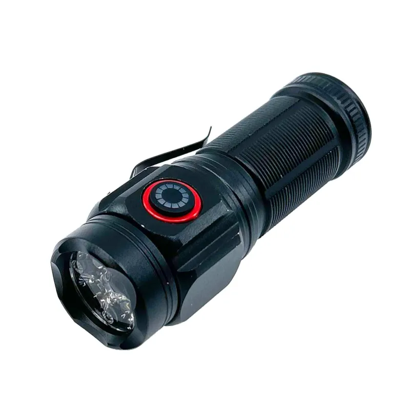 Flipo Tactical 1500-Lumen Mini Rechargeable Flashlight made by Zulily