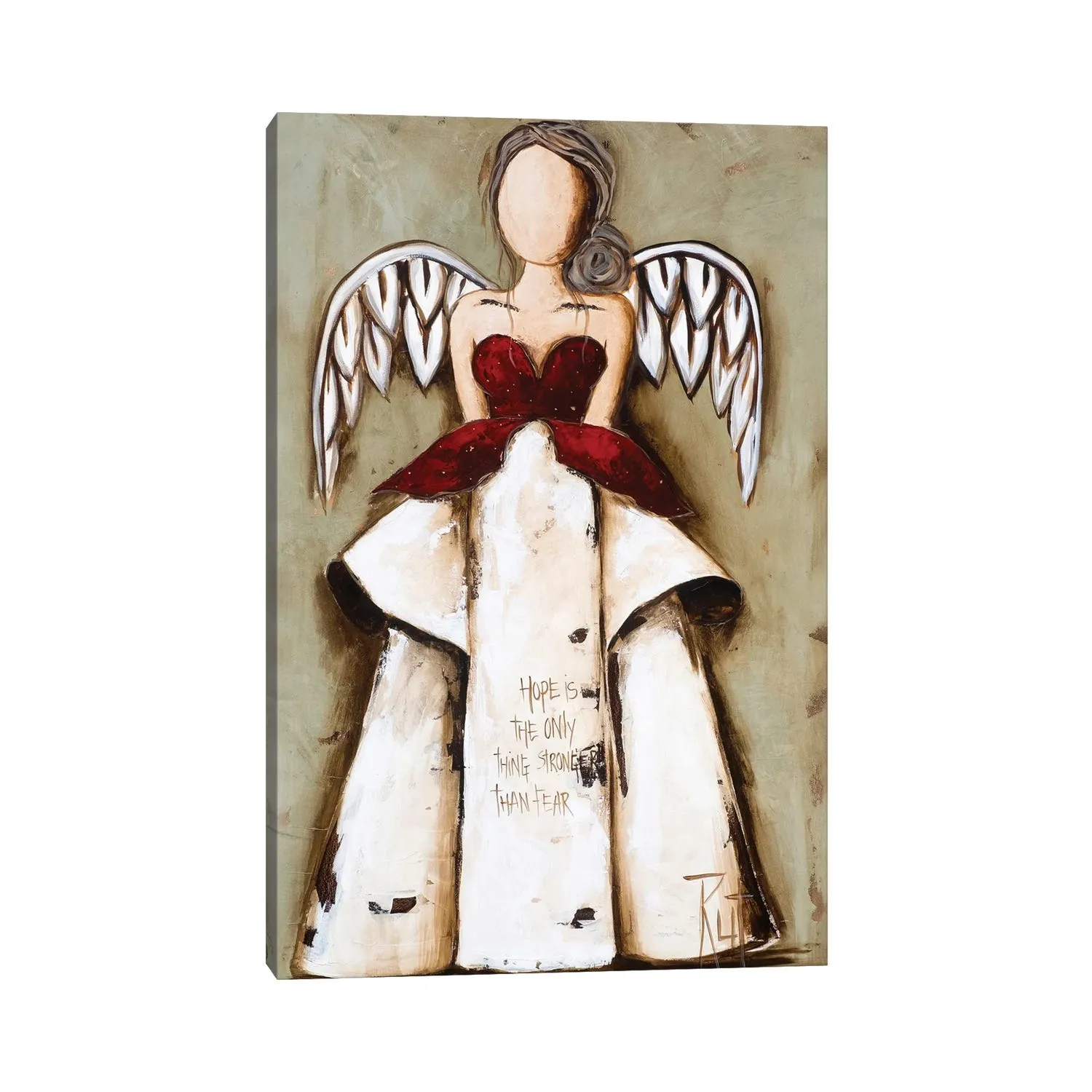 Hope Is The Only Thing by Ruth's Angels - Canvas Gallery Wrap sold by Zulily