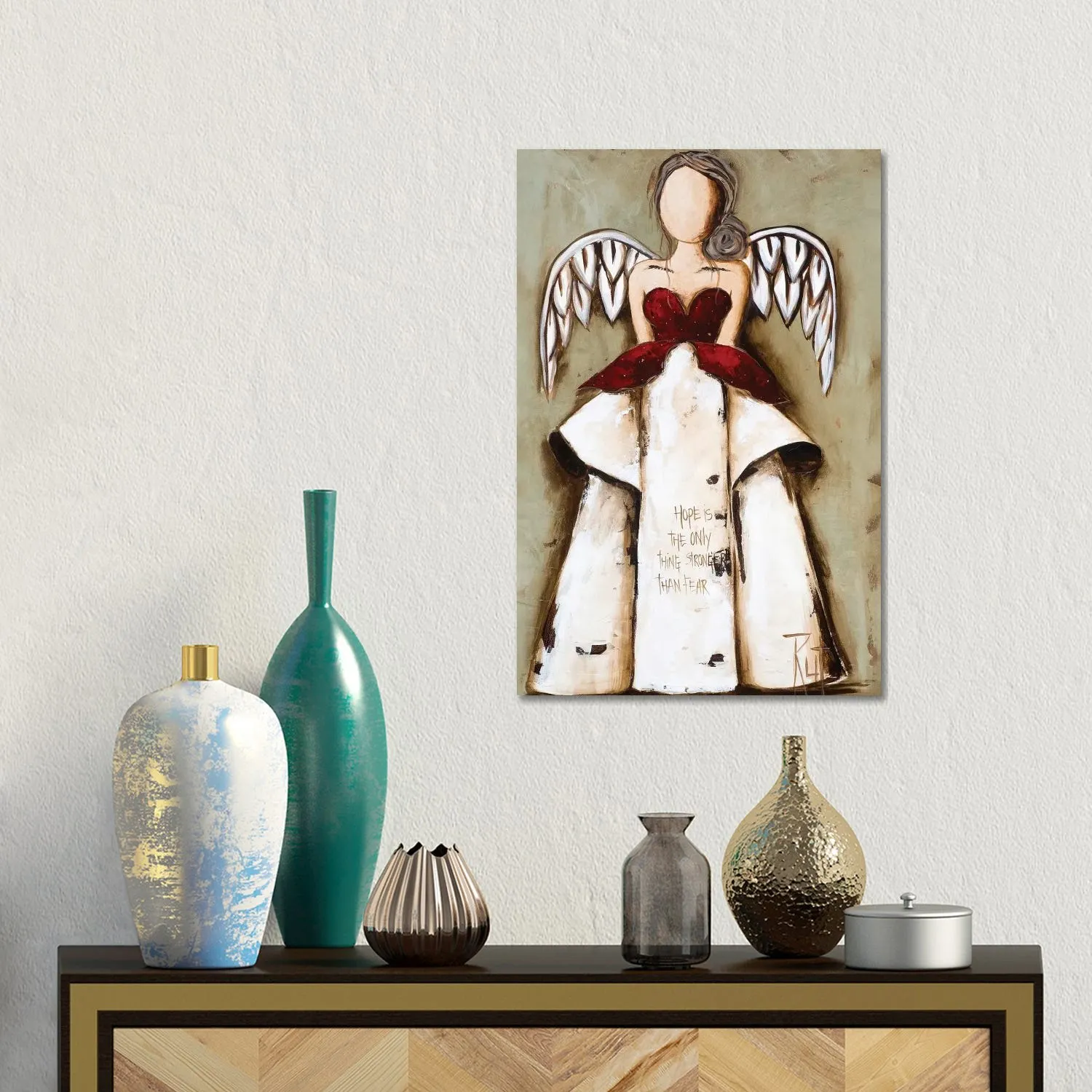 Hope Is The Only Thing by Ruth's Angels - Canvas Gallery Wrap sold by Zulily product image thumbnail 2