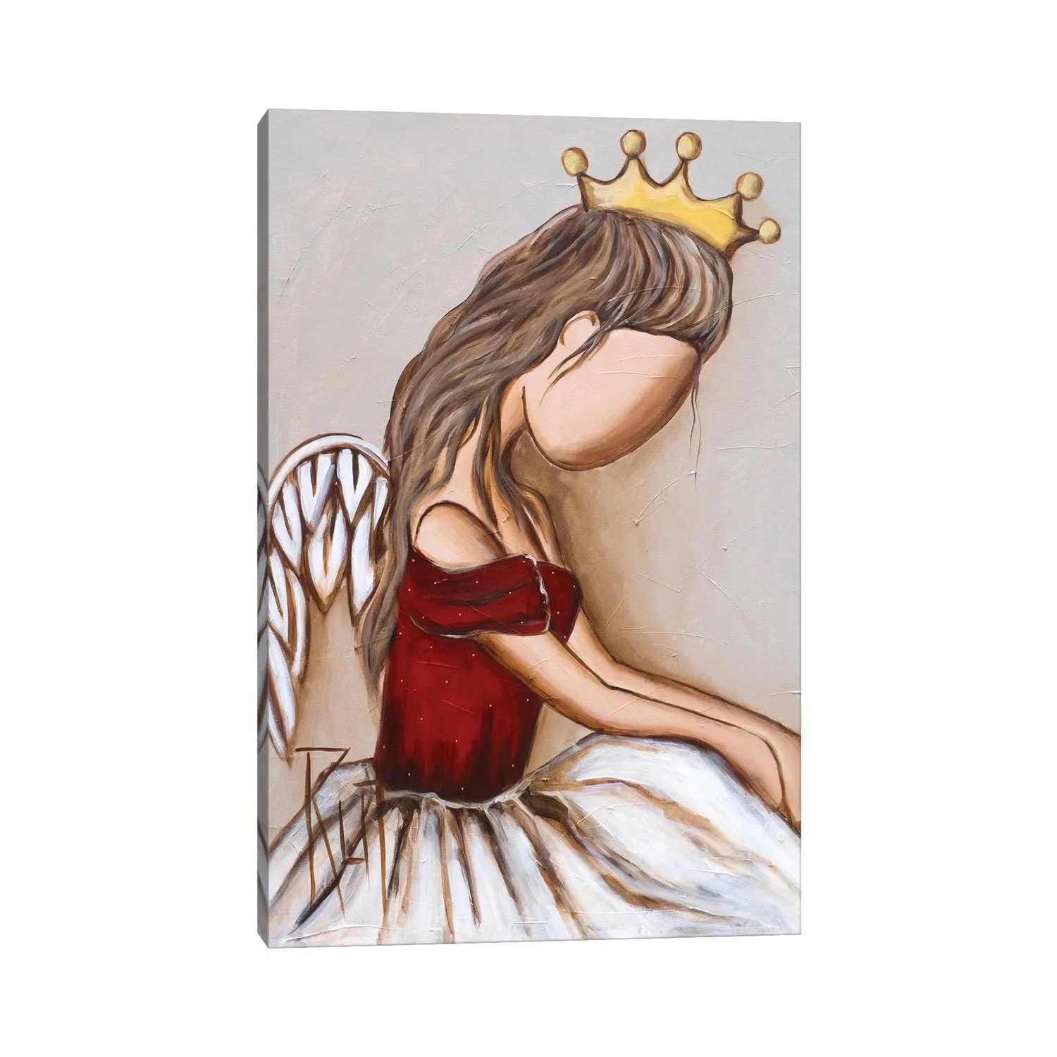 Gold Crown by Ruth's Angels - Canvas Gallery Wrap sold by Zulily