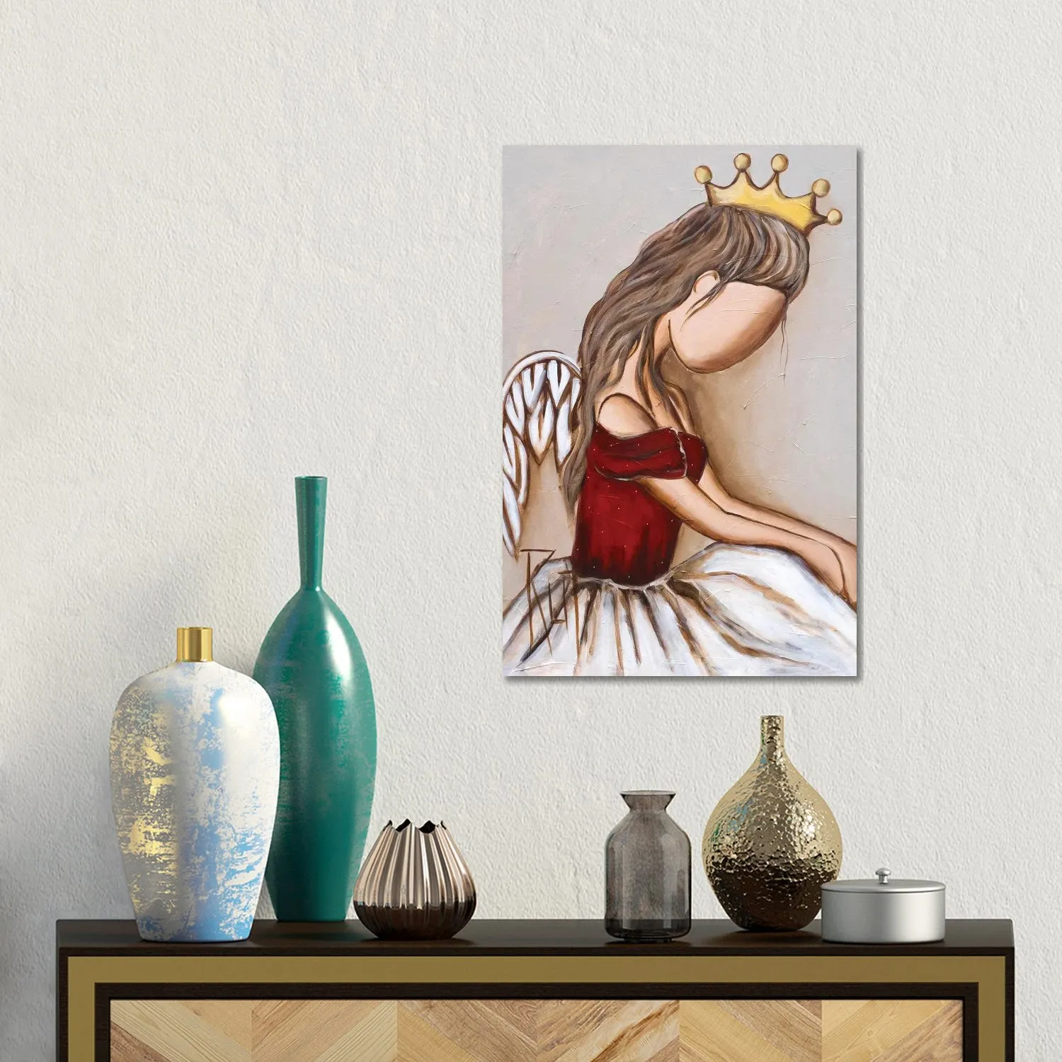 Gold Crown by Ruth's Angels - Canvas Gallery Wrap sold by Zulily product image thumbnail 2