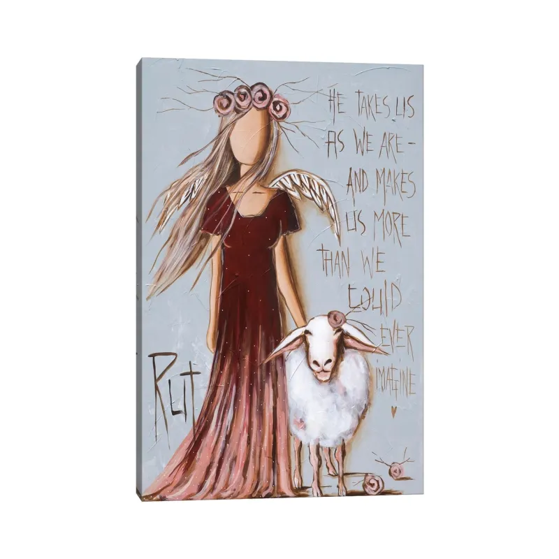 He Takes Us by Ruth's Angels - Canvas Gallery Wrap made by Zulily