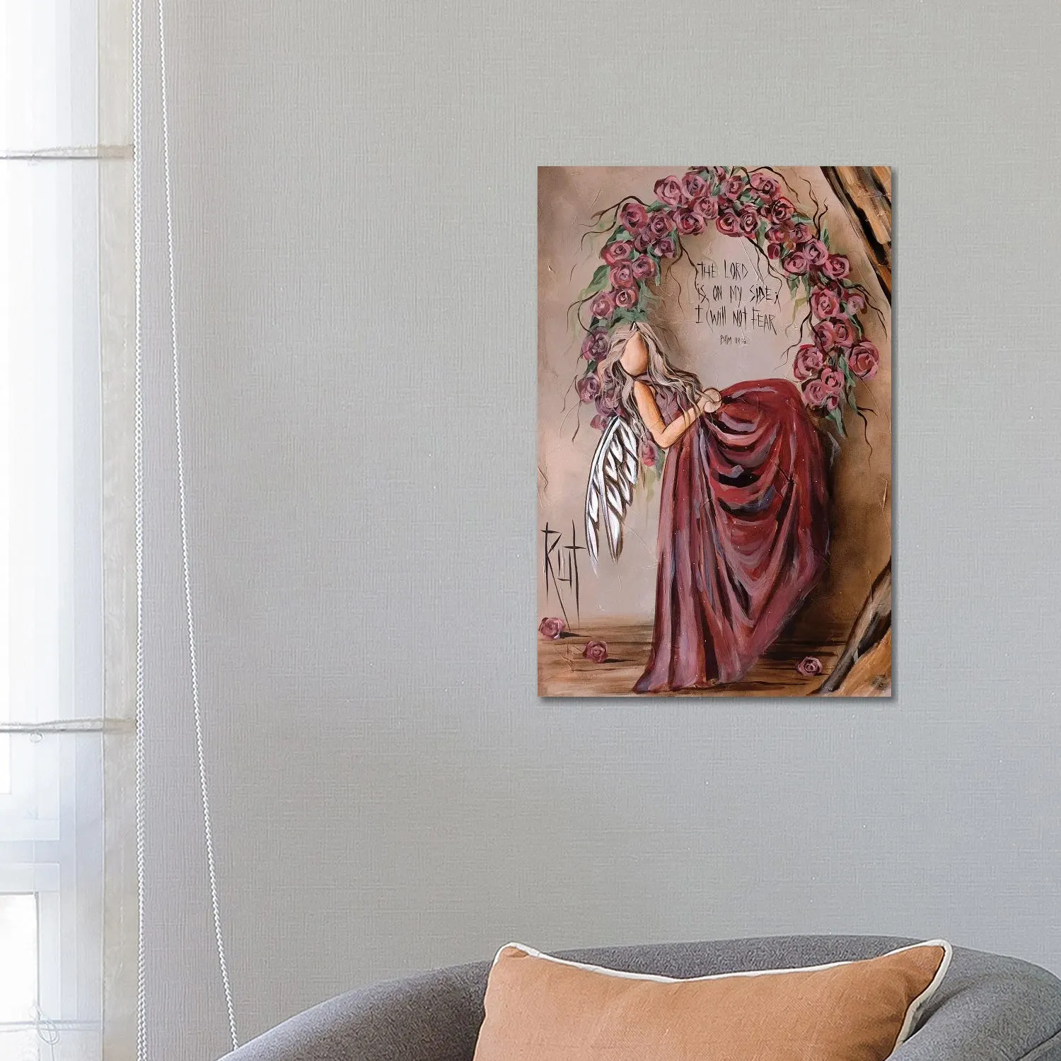 The Lord Is On My Side by Ruth's Angels - Canvas Gallery Wrap sold by Zulily product image thumbnail 3