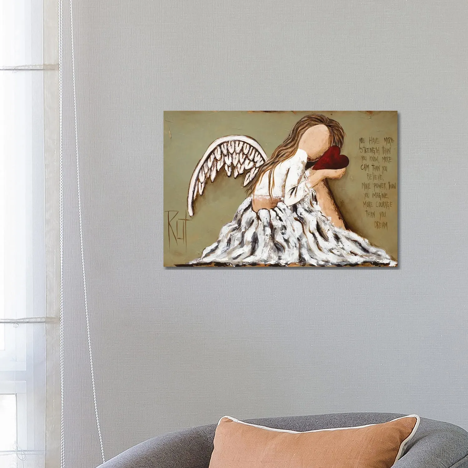 You Have More Strength by Ruth's Angels - Canvas Gallery Wrap sold by Zulily product image thumbnail 3