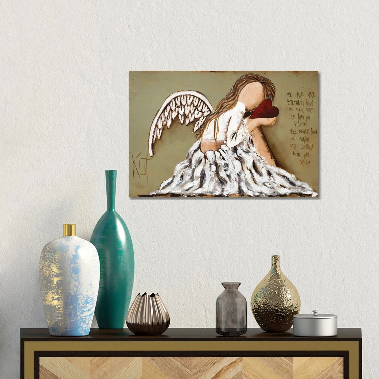 You Have More Strength by Ruth's Angels - Canvas Gallery Wrap sold by Zulily product image thumbnail 2