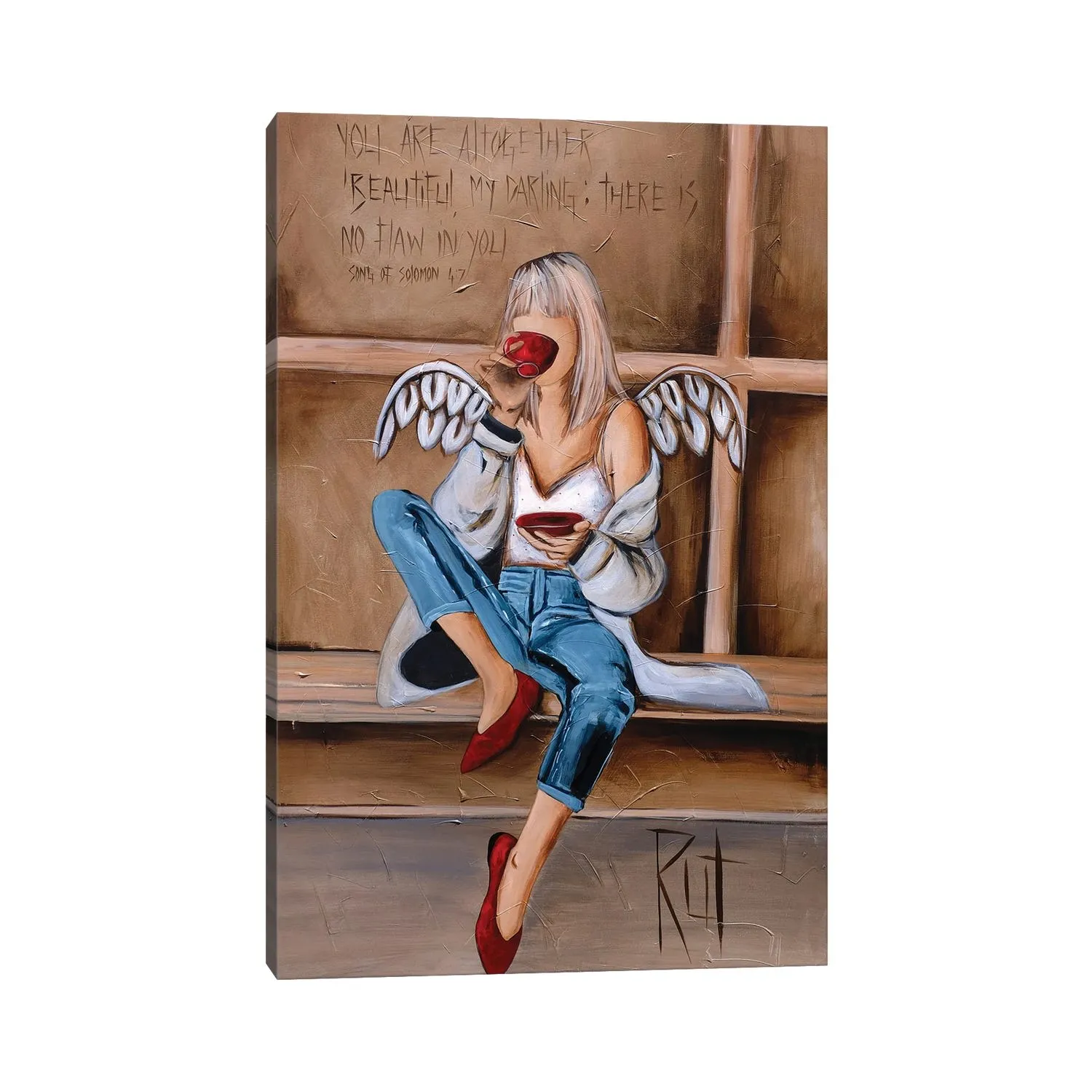 You Are Altogether Beautiful by Ruth's Angels - Canvas Gallery Wrap sold by Zulily