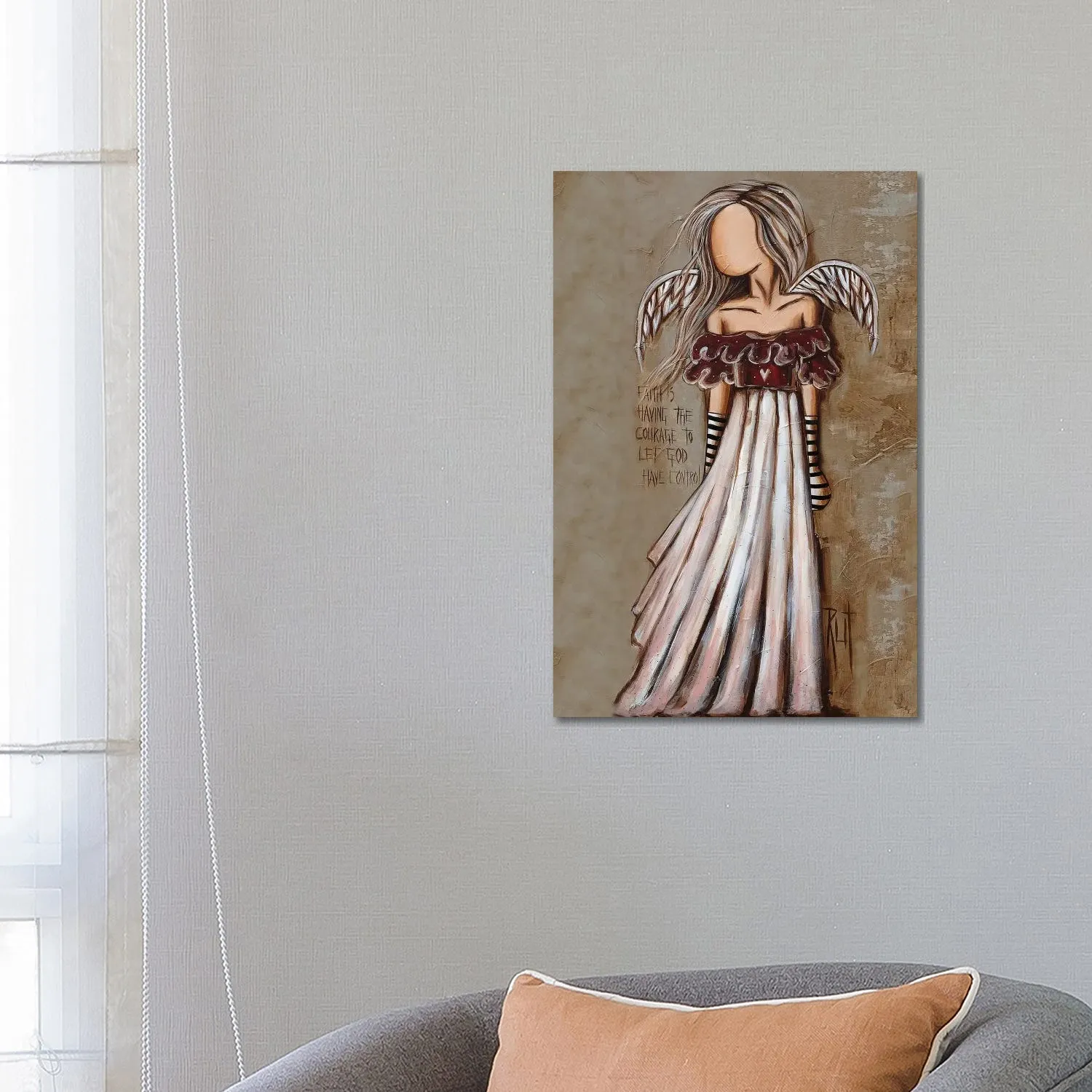 Courage by Ruth's Angels - Canvas Gallery Wrap sold by Zulily product image thumbnail 3
