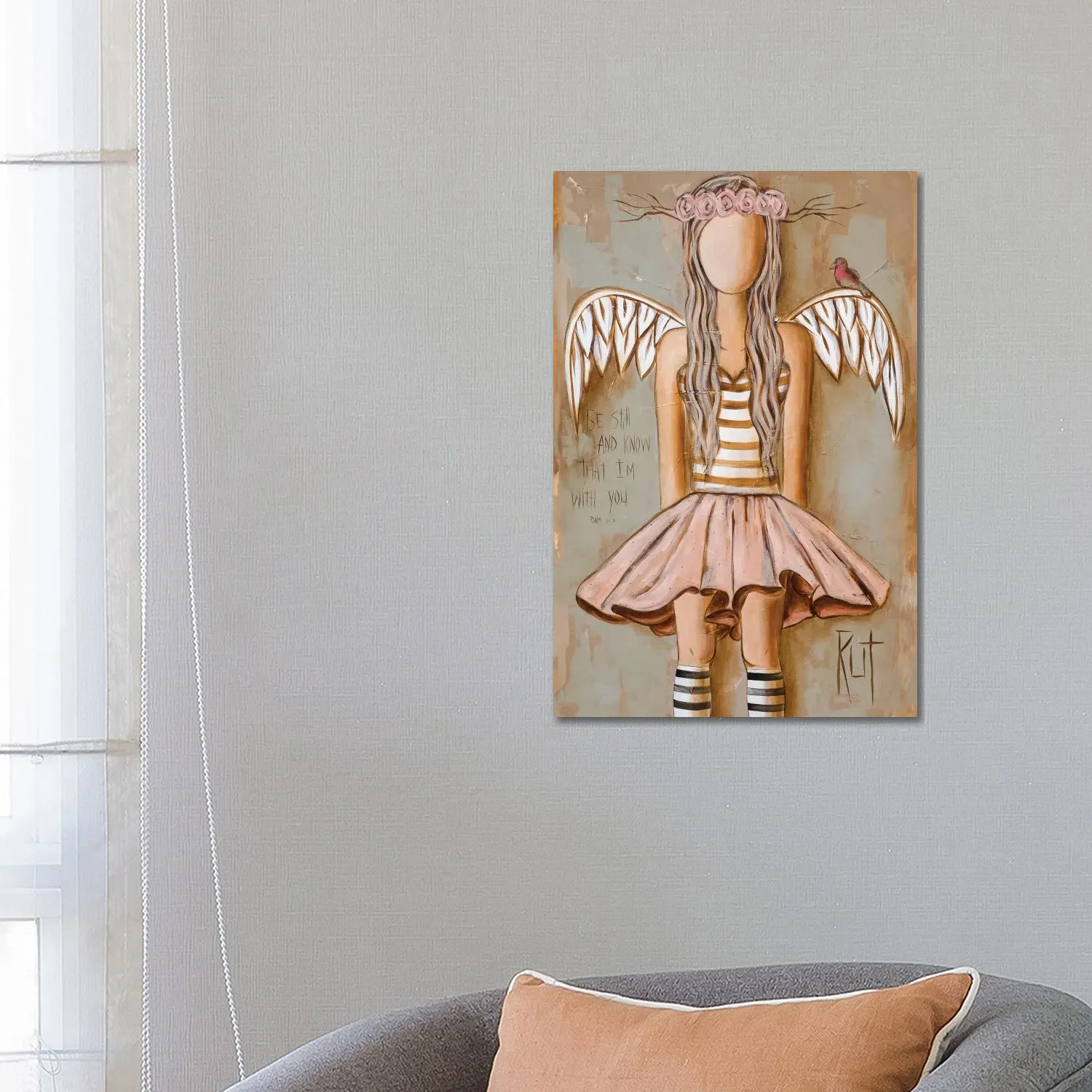 Be Still And Know by Ruth's Angels - Canvas Gallery Wrap sold by Zulily product image thumbnail 3