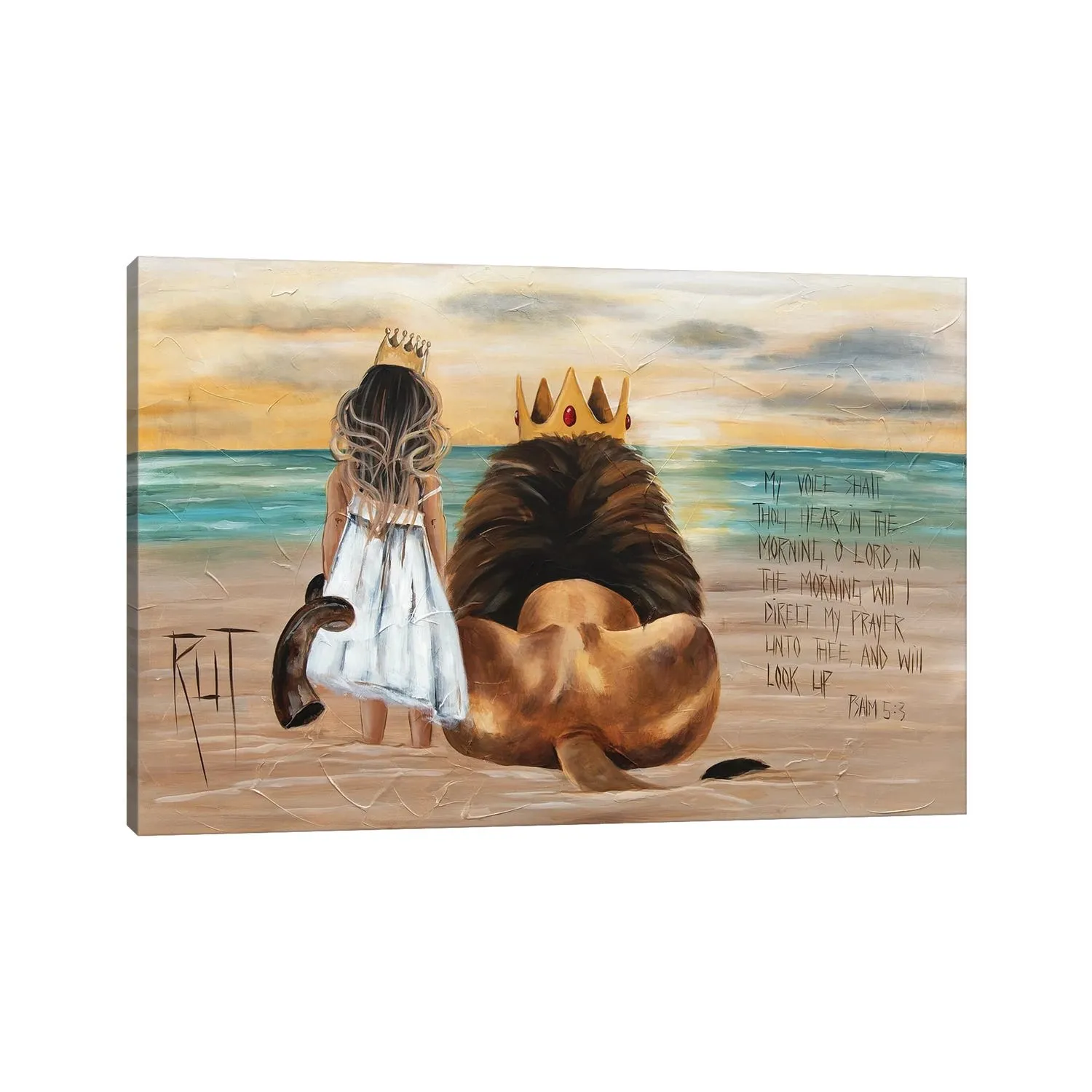 My Voice Shalt by Ruth's Angels - Canvas Gallery Wrap sold by Zulily