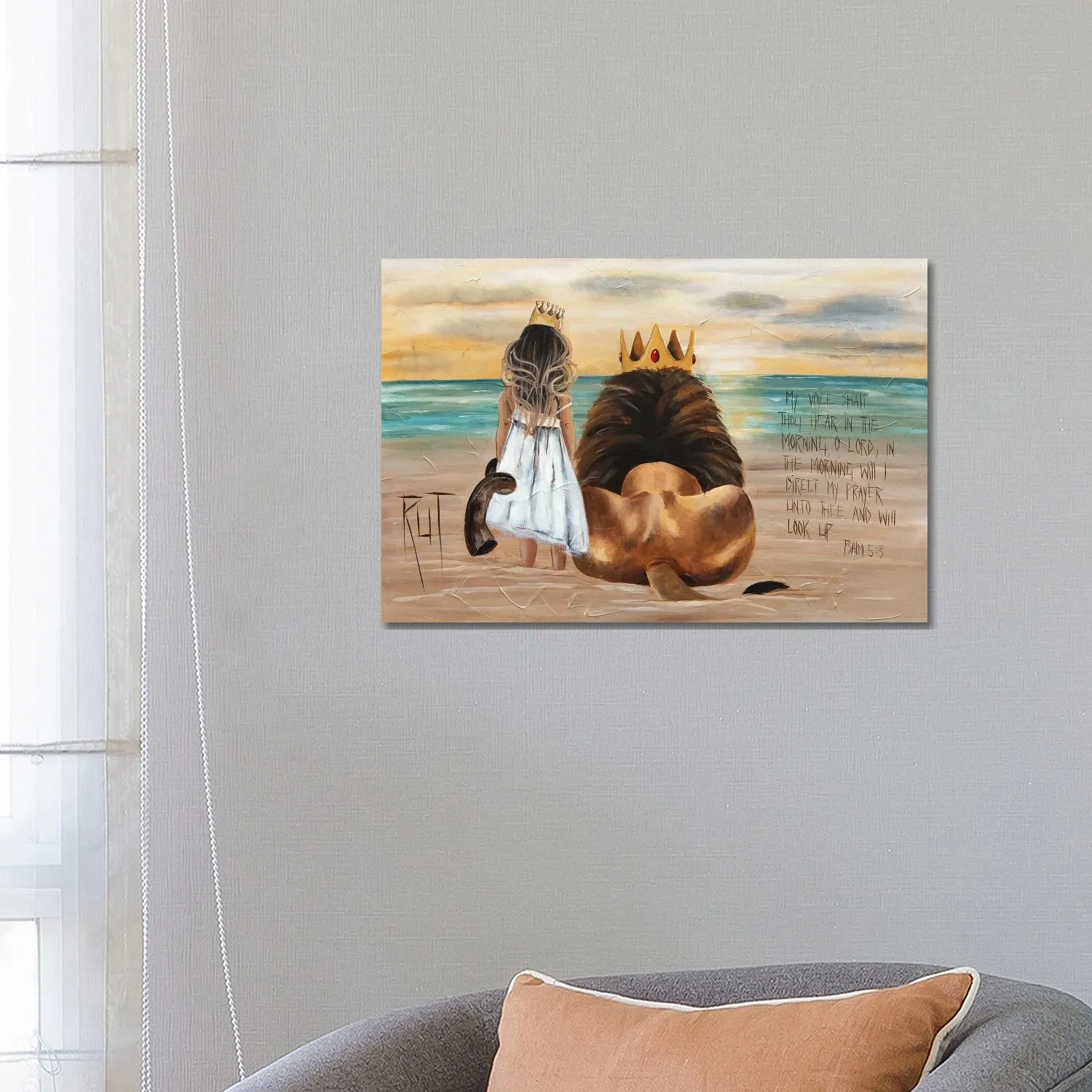 My Voice Shalt by Ruth's Angels - Canvas Gallery Wrap sold by Zulily product image thumbnail 3
