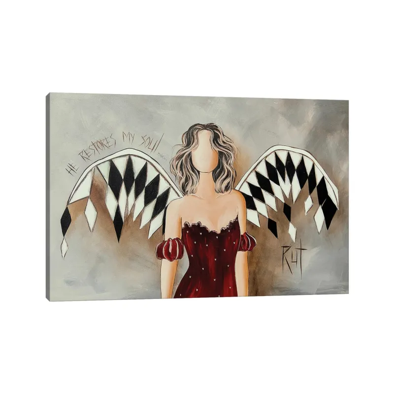 He Restores My Soul by Ruth's Angels - Canvas Gallery Wrap made by Zulily