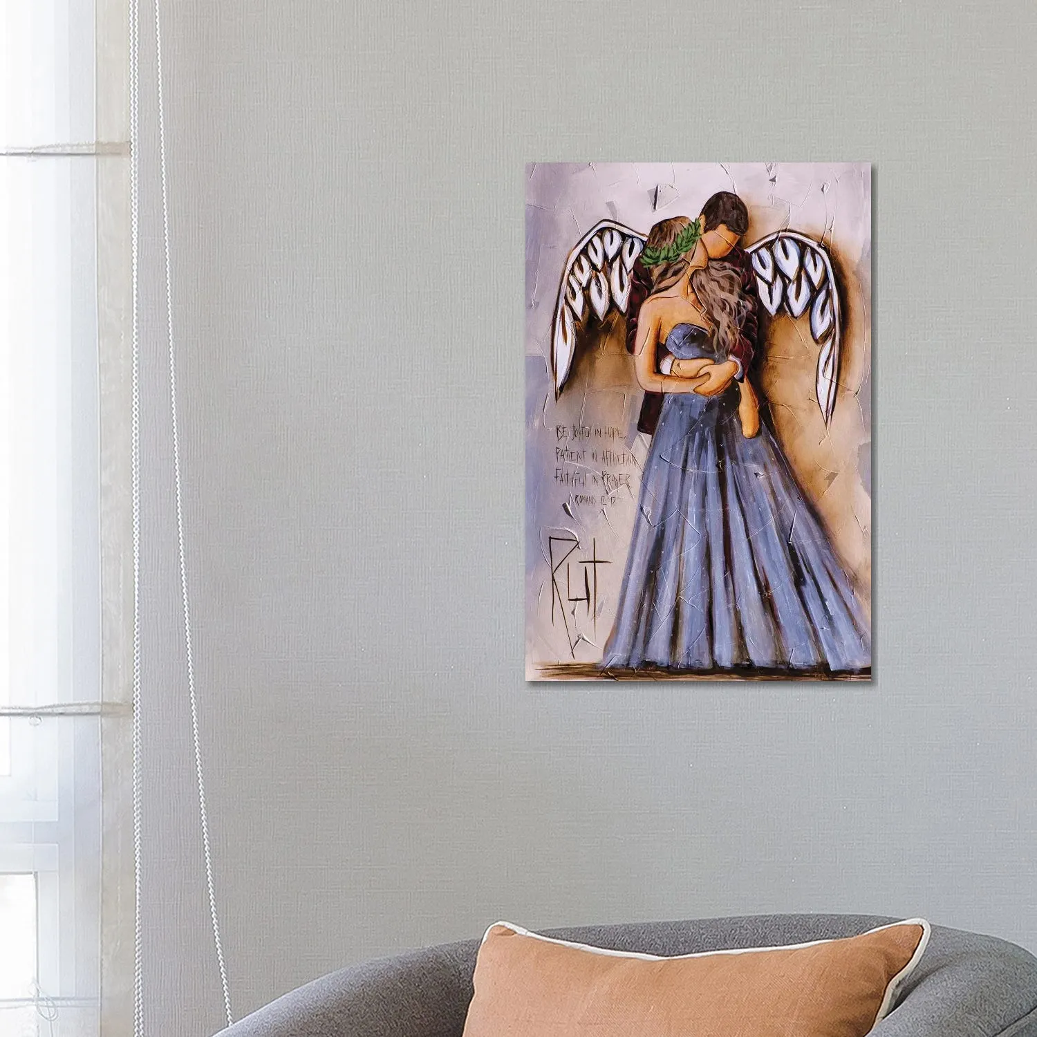 Be Joyful In Hope by Ruth's Angels - Canvas Gallery Wrap sold by Zulily product image thumbnail 3