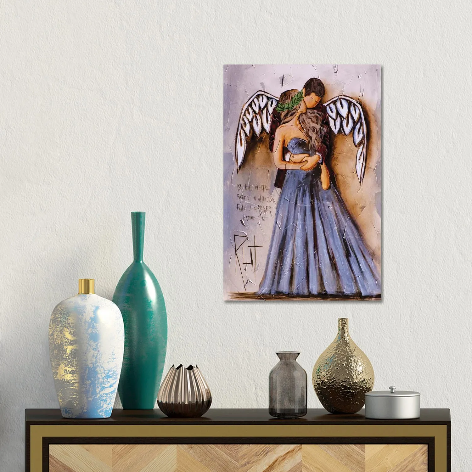 Be Joyful In Hope by Ruth's Angels - Canvas Gallery Wrap sold by Zulily product image thumbnail 2