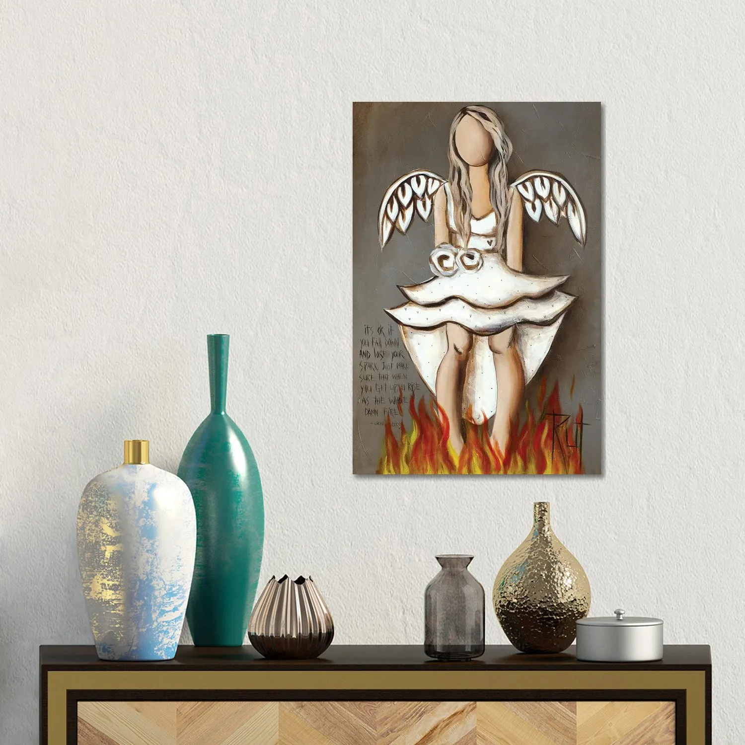 It's Okay If You Fall by Ruth's Angels - Canvas Gallery Wrap sold by Zulily product image thumbnail 4