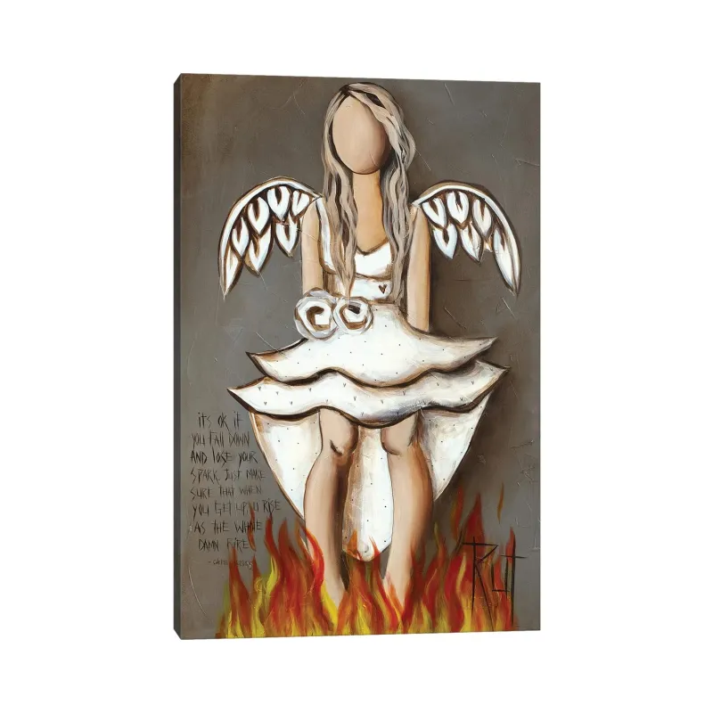 It's Okay If You Fall by Ruth's Angels - Canvas Gallery Wrap made by Zulily