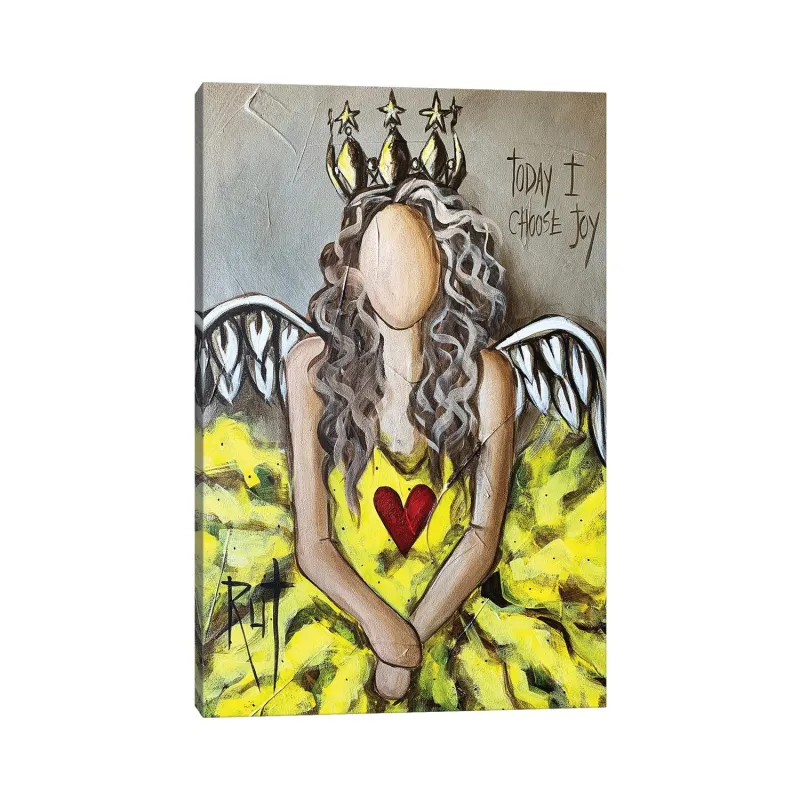 Today I Choose Joy by Ruth's Angels - Canvas Gallery Wrap made by Zulily
