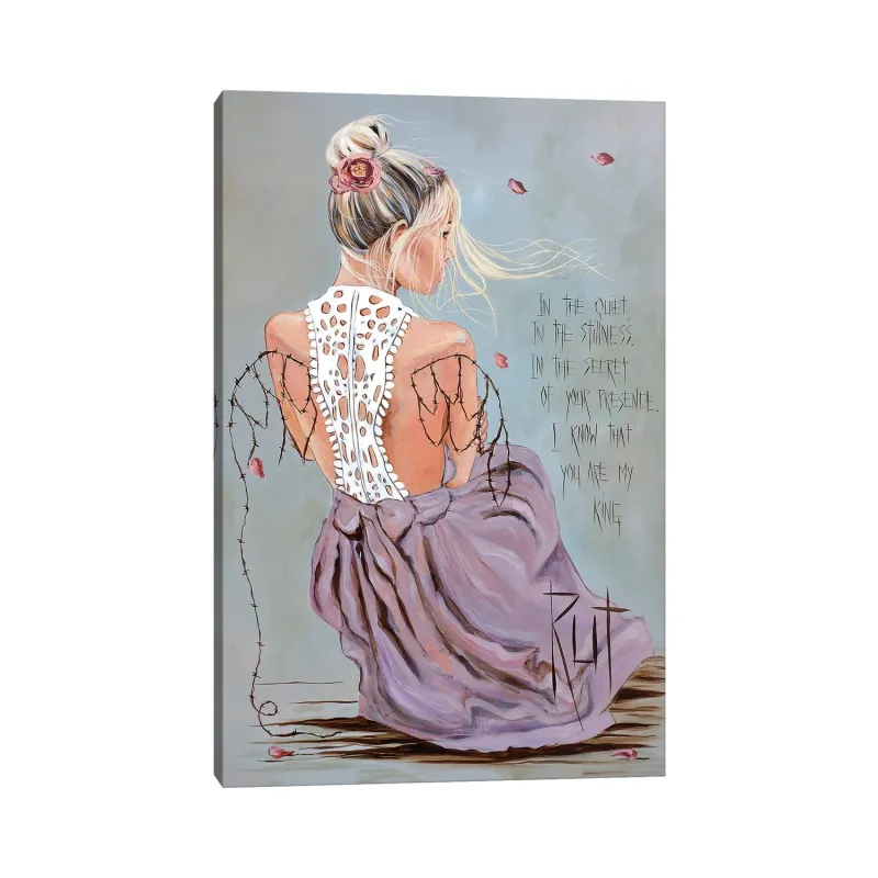 In The Quiet by Ruth's Angels - Canvas Gallery Wrap made by Zulily
