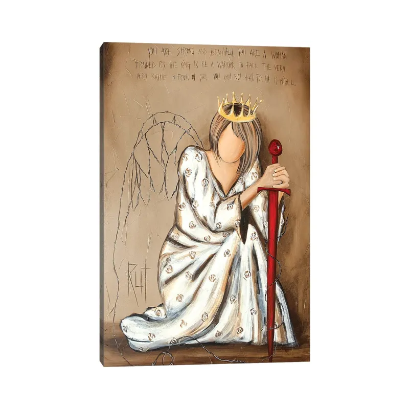 You Are Strong And Beautiful by Ruth's Angels - Canvas Gallery Wrap made by Zulily