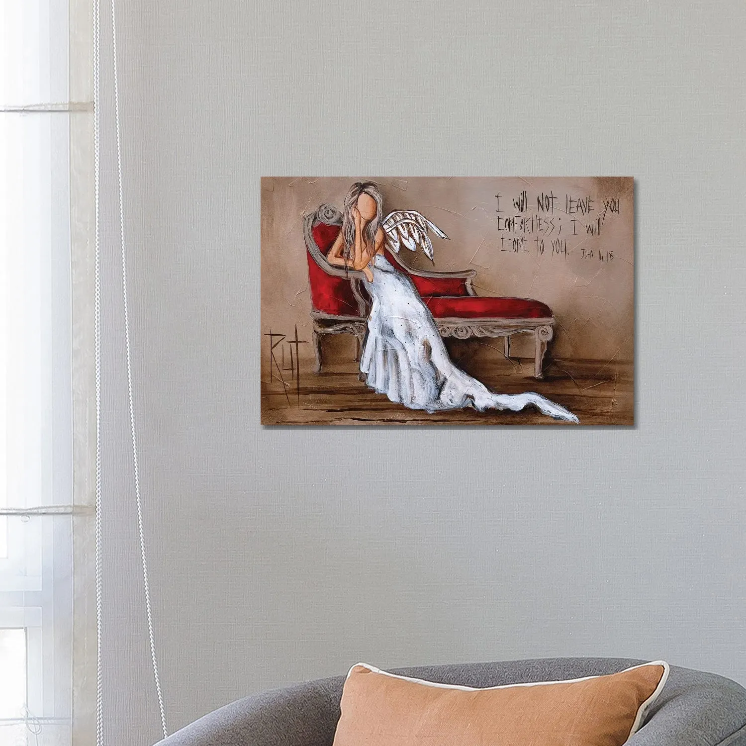 John 4:18 by Ruth's Angels - Canvas Gallery Wrap sold by Zulily product image thumbnail 3