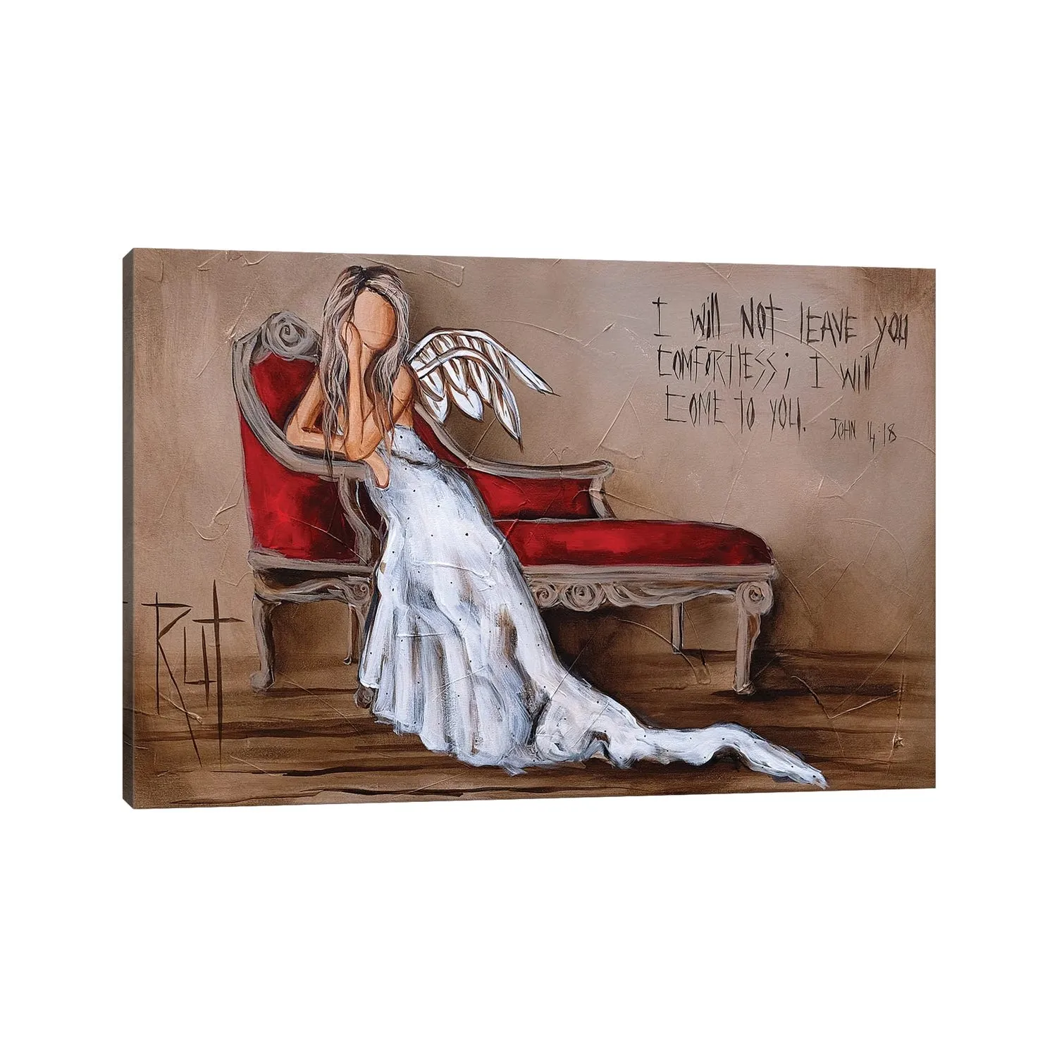John 4:18 by Ruth's Angels - Canvas Gallery Wrap sold by Zulily