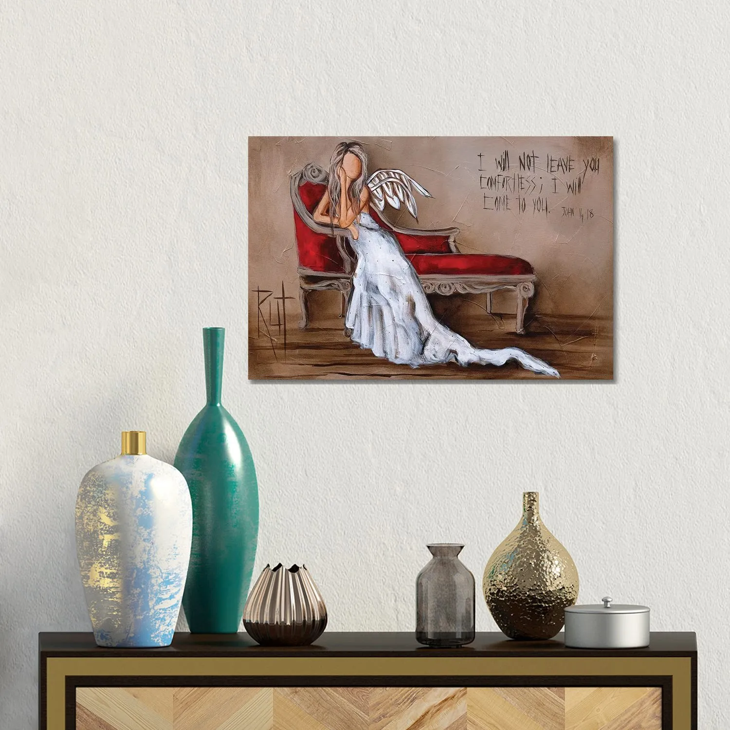 John 4:18 by Ruth's Angels - Canvas Gallery Wrap sold by Zulily product image thumbnail 2