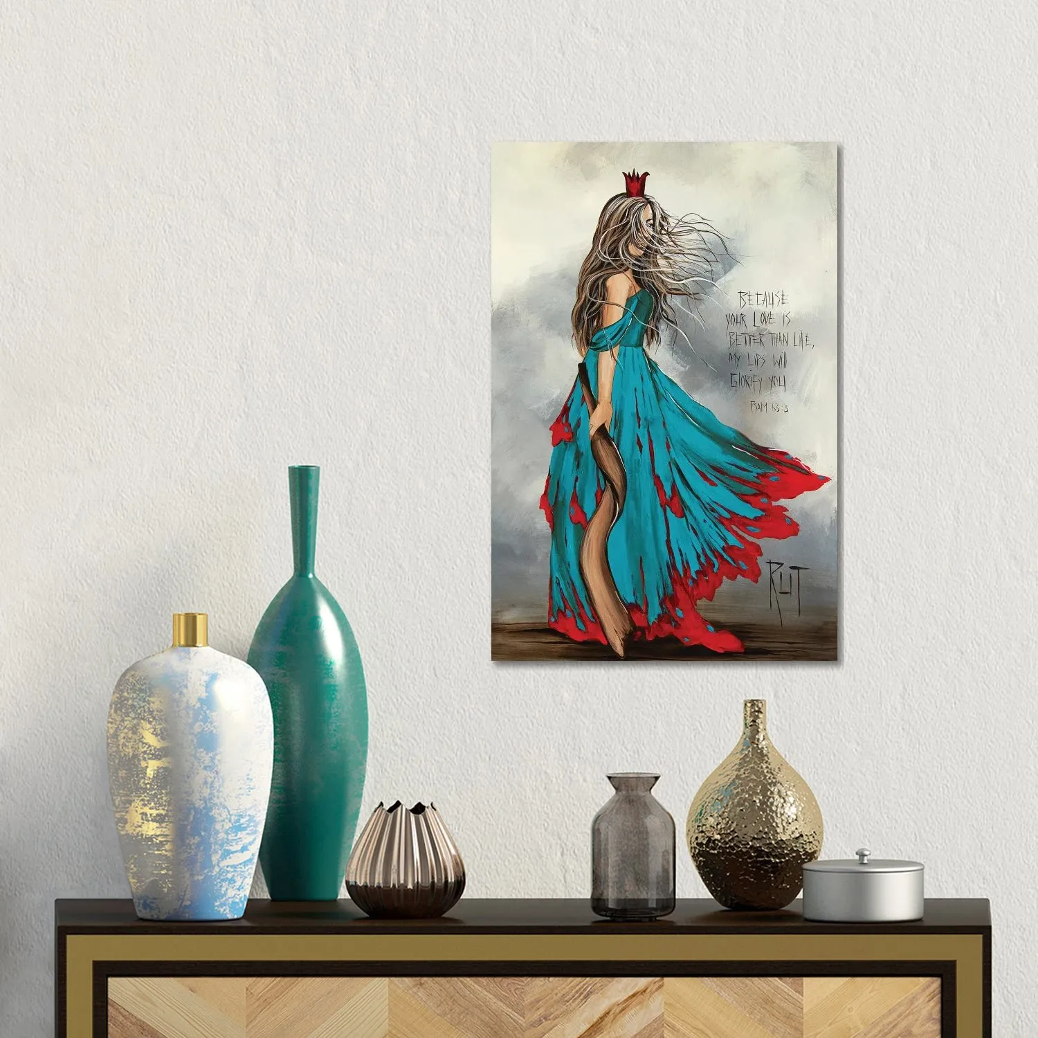 Because Your Love by Ruth's Angels - Canvas Gallery Wrap sold by Zulily product image thumbnail 2