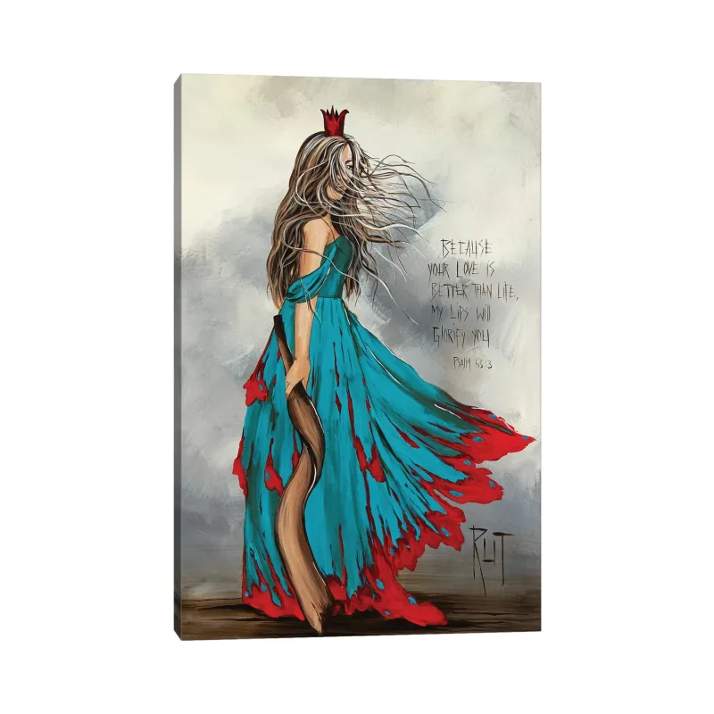 Because Your Love by Ruth's Angels - Canvas Gallery Wrap made by Zulily
