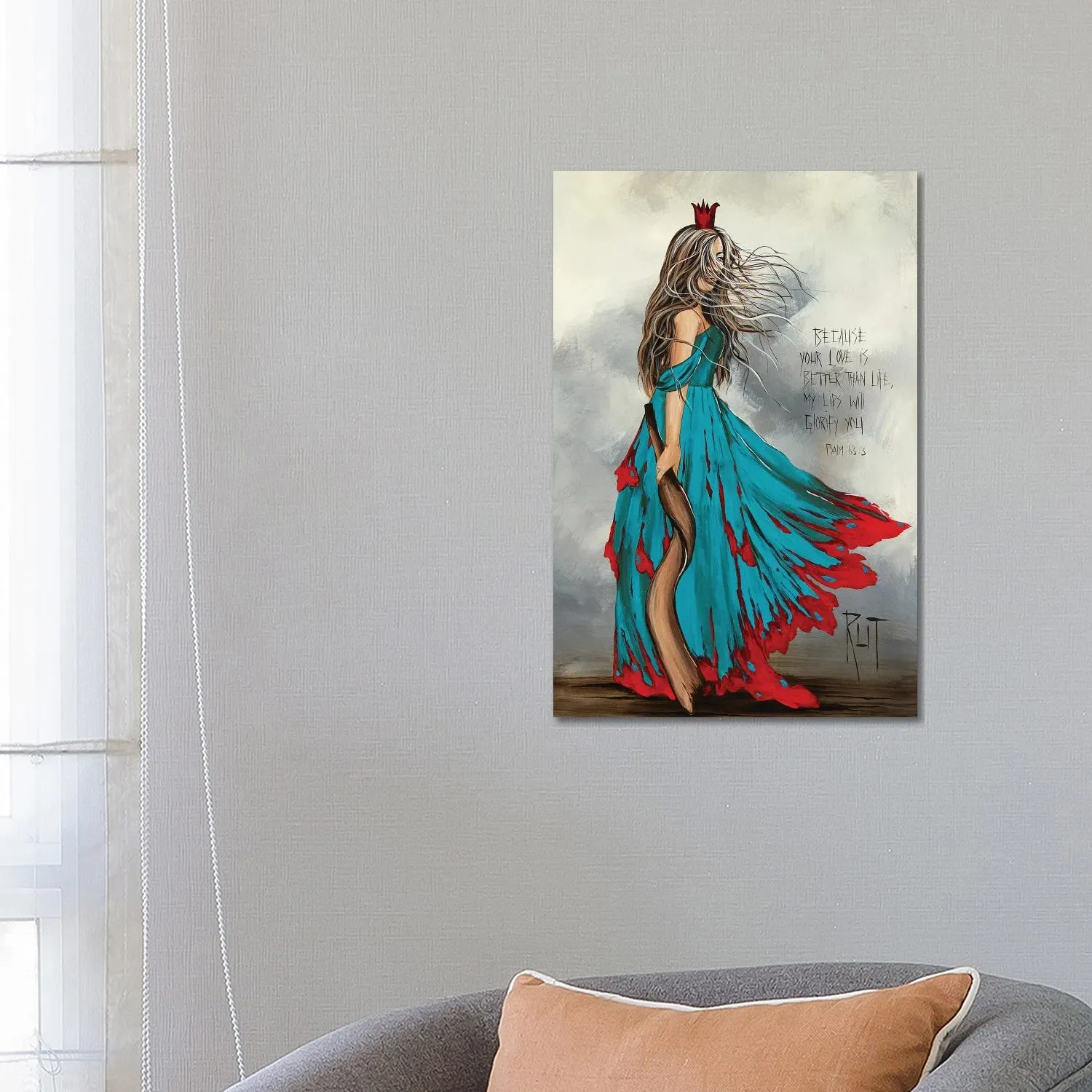 Because Your Love by Ruth's Angels - Canvas Gallery Wrap sold by Zulily product image thumbnail 3