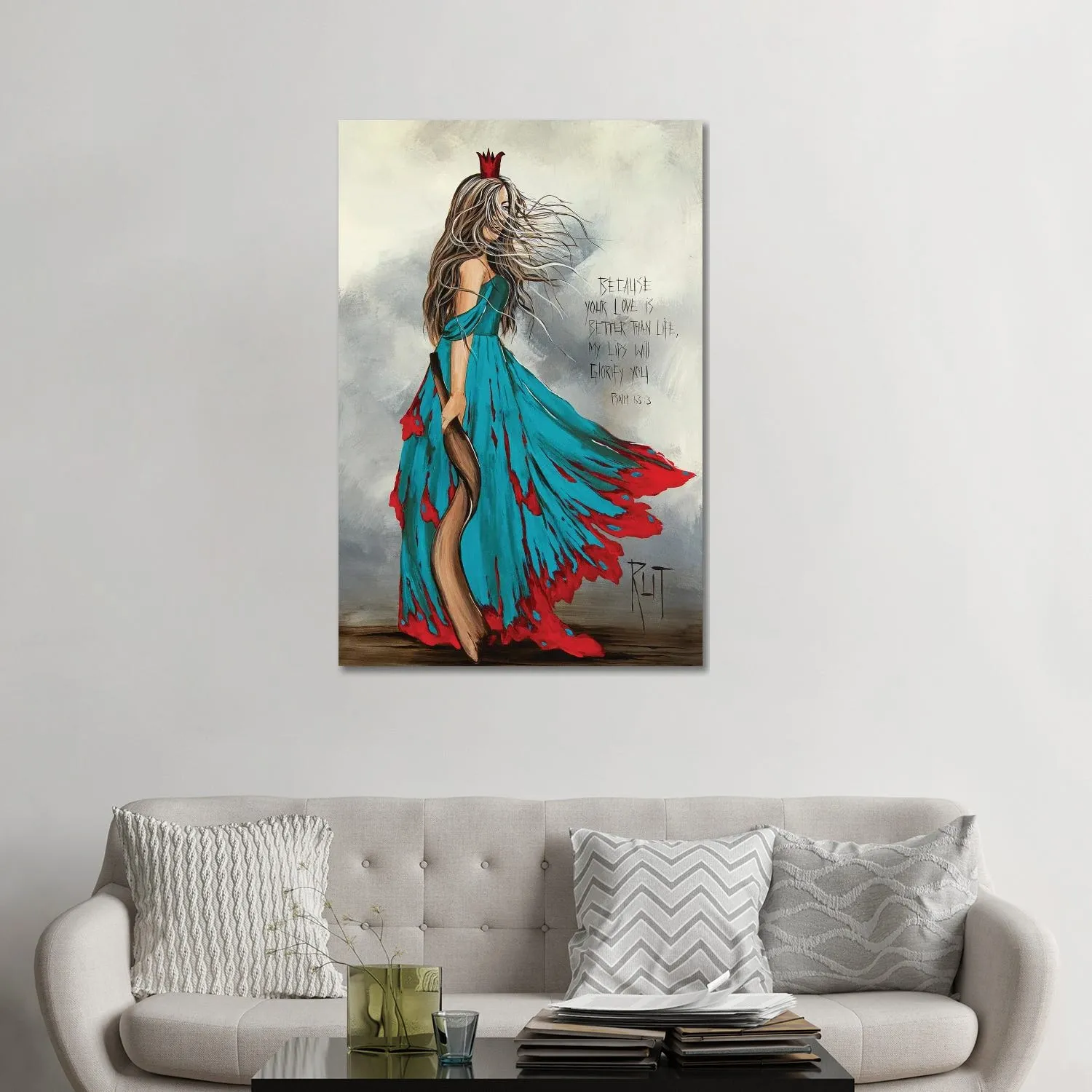 Because Your Love by Ruth's Angels - Canvas Gallery Wrap sold by Zulily product image thumbnail 5