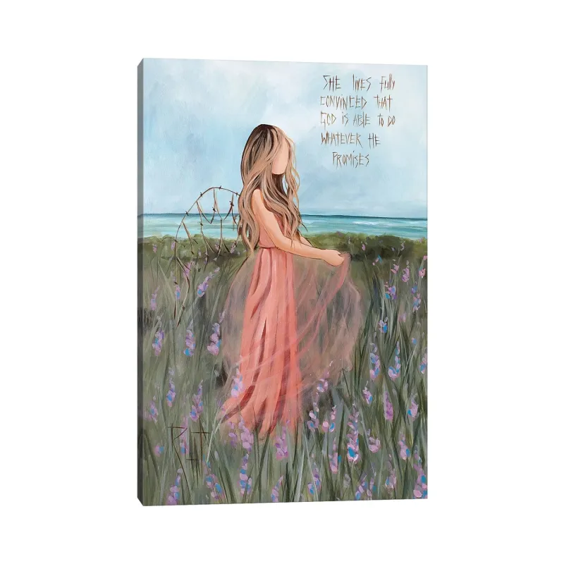 She Lives Fully by Ruth's Angels - Canvas Gallery Wrap made by Zulily