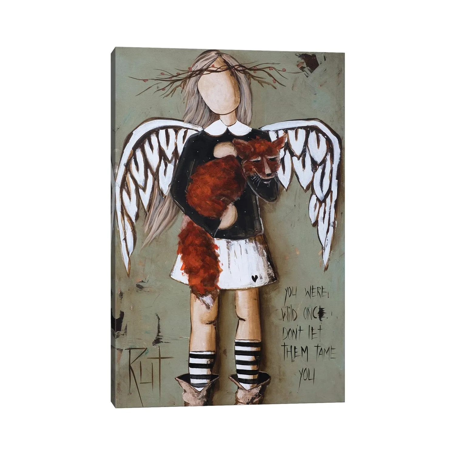You Were Wild by Ruth's Angels - Canvas Gallery Wrap sold by Zulily