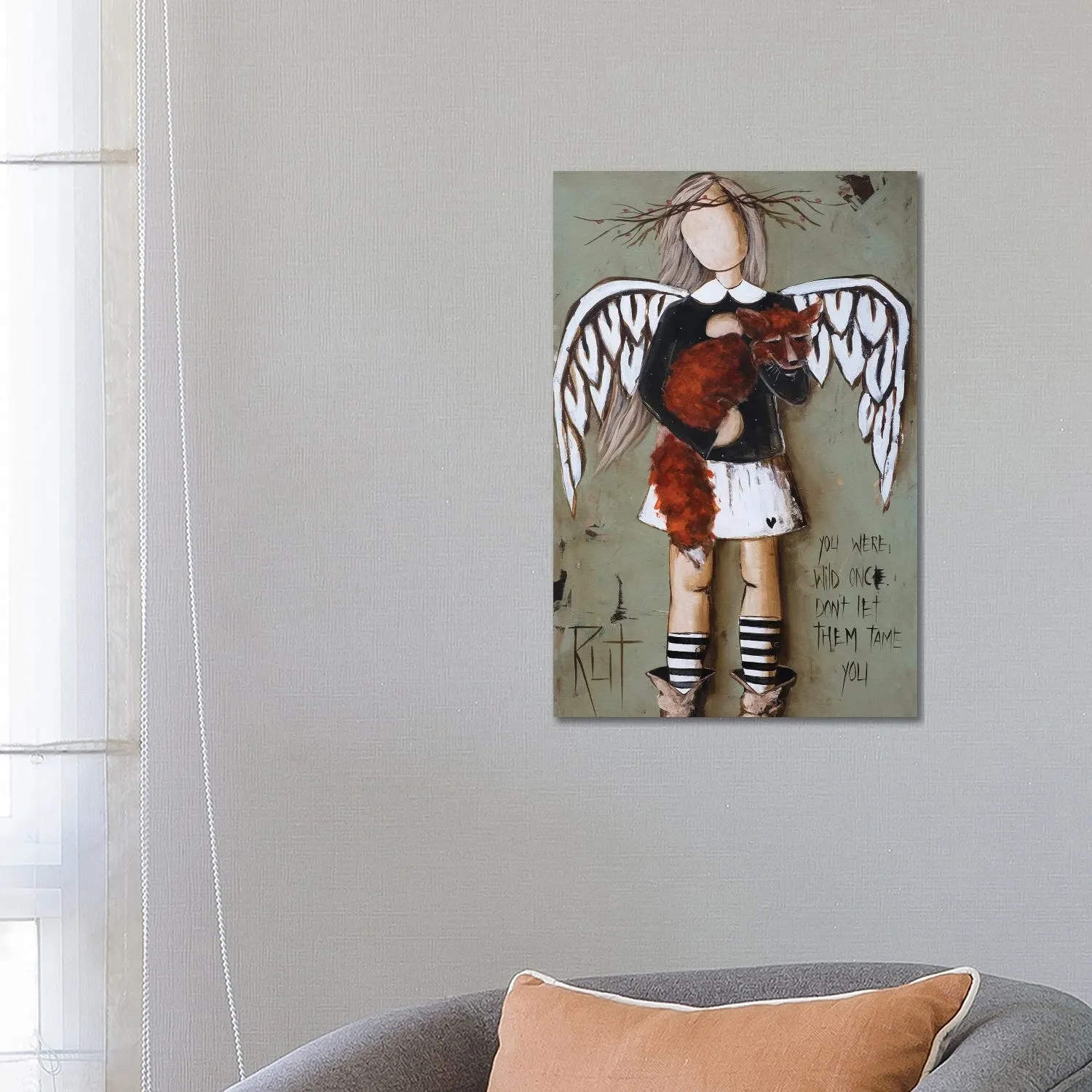 You Were Wild by Ruth's Angels - Canvas Gallery Wrap sold by Zulily product image thumbnail 3