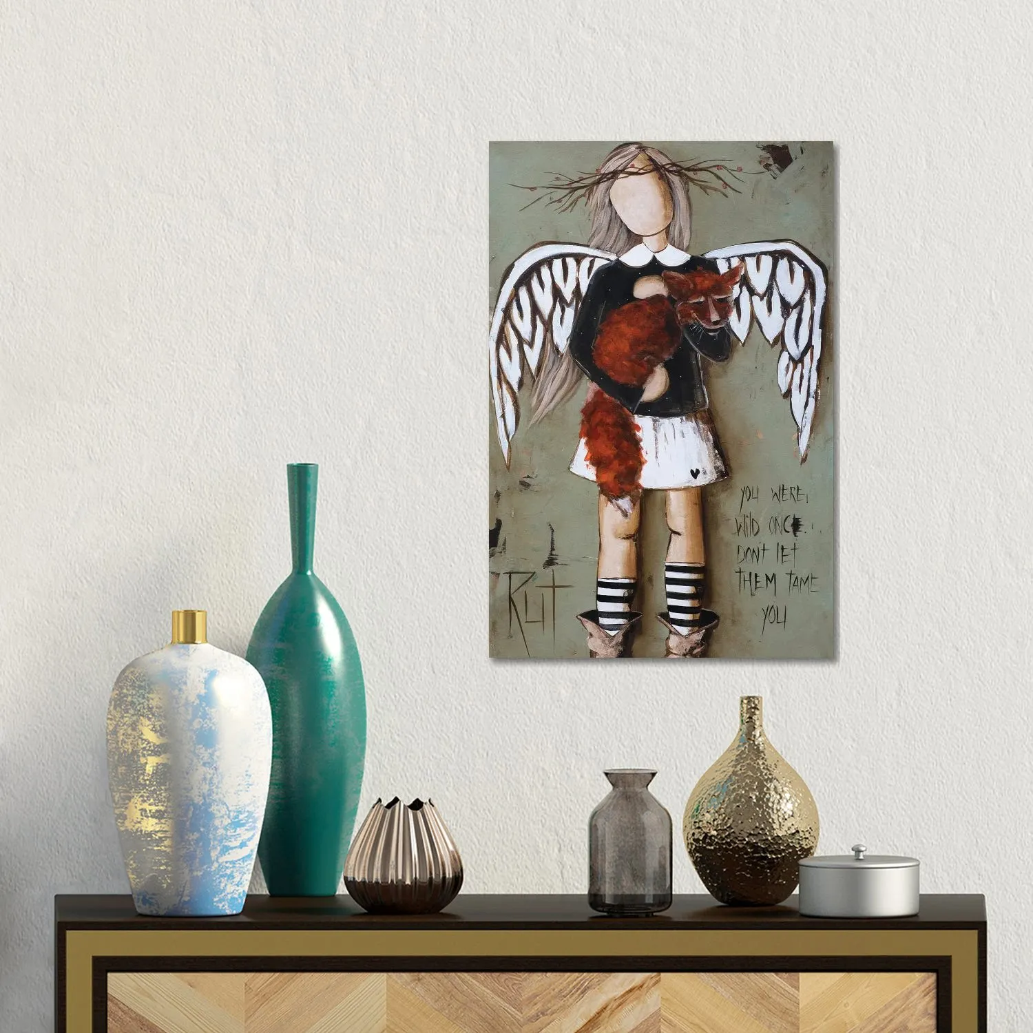 You Were Wild by Ruth's Angels - Canvas Gallery Wrap sold by Zulily product image thumbnail 2