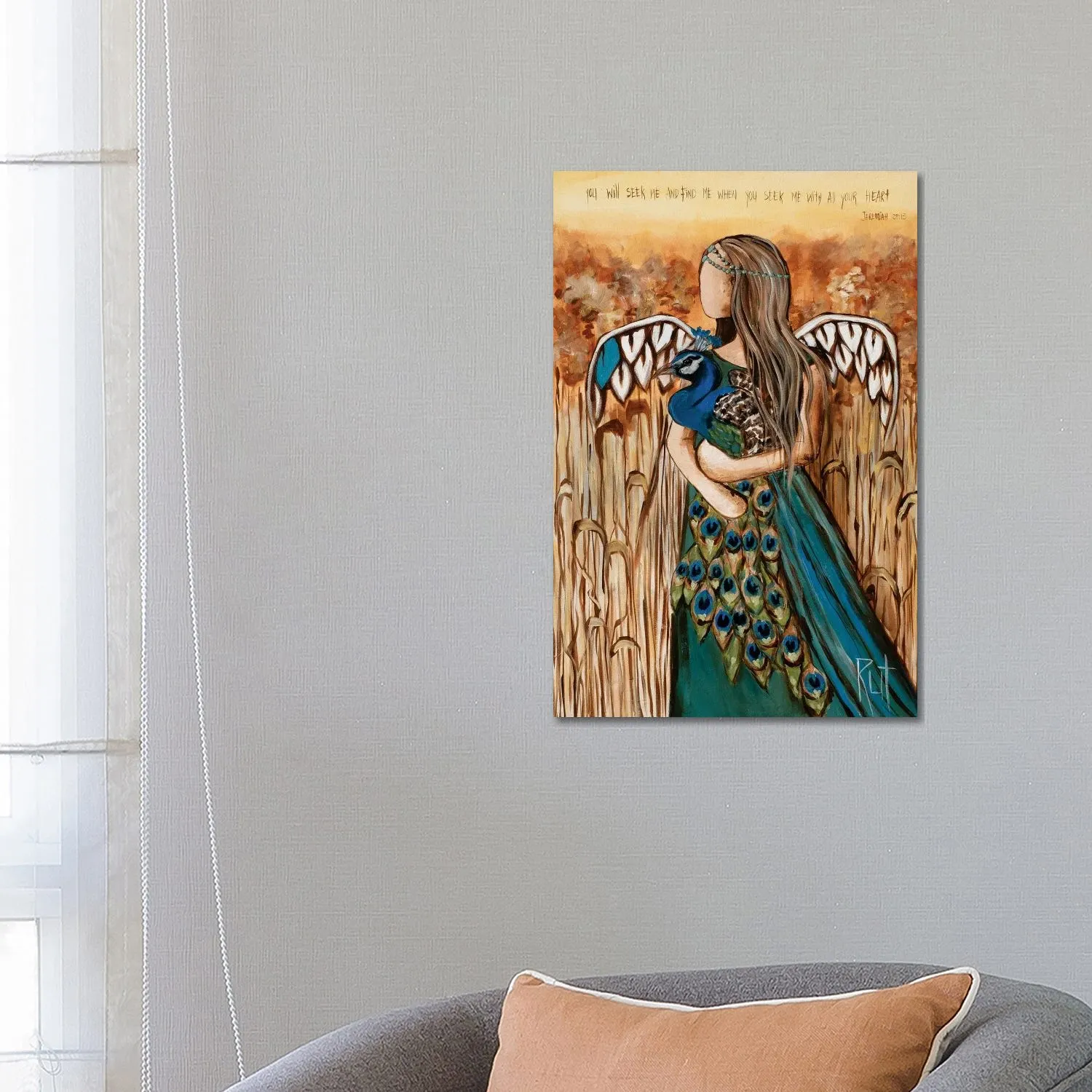 You Will Seek by Ruth's Angels - Canvas Gallery Wrap sold by Zulily product image thumbnail 3