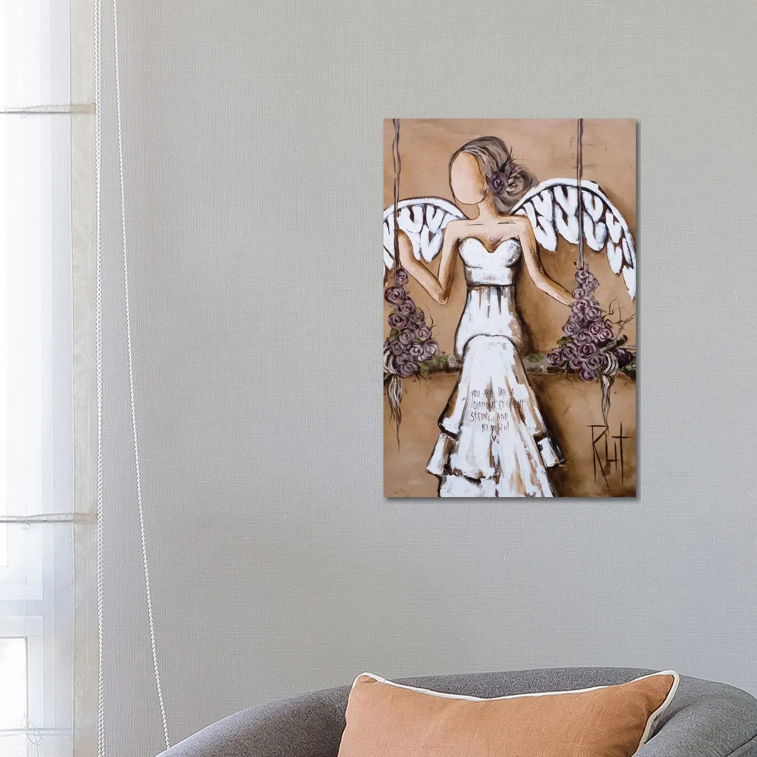 You Are Like A Diamond by Ruth's Angels - Canvas Gallery Wrap sold by Zulily product image thumbnail 3