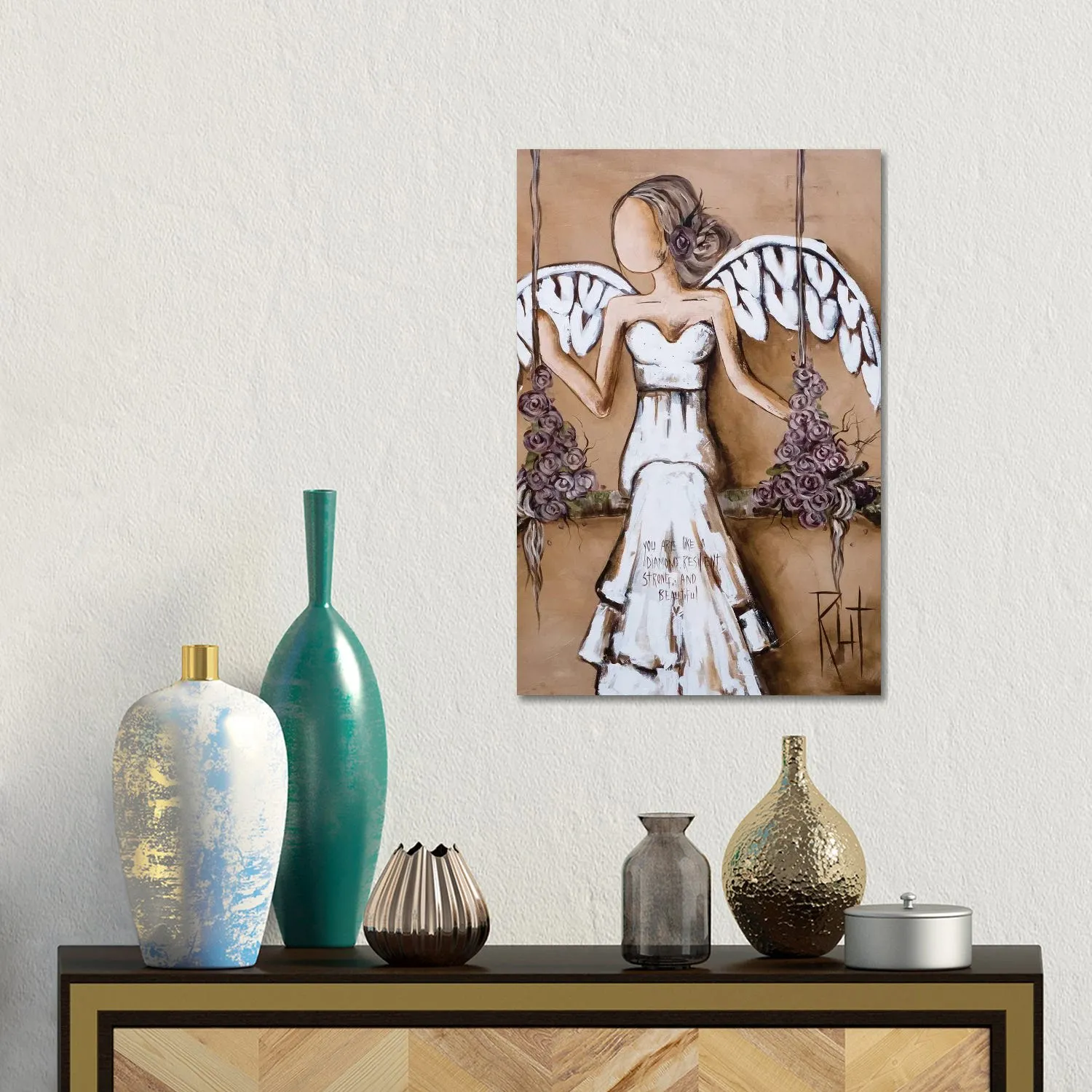 You Are Like A Diamond by Ruth's Angels - Canvas Gallery Wrap sold by Zulily product image thumbnail 4