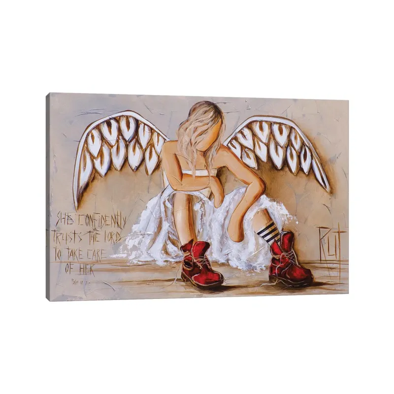 She Confidently Trusts by Ruth's Angels - Canvas Gallery Wrap made by Zulily