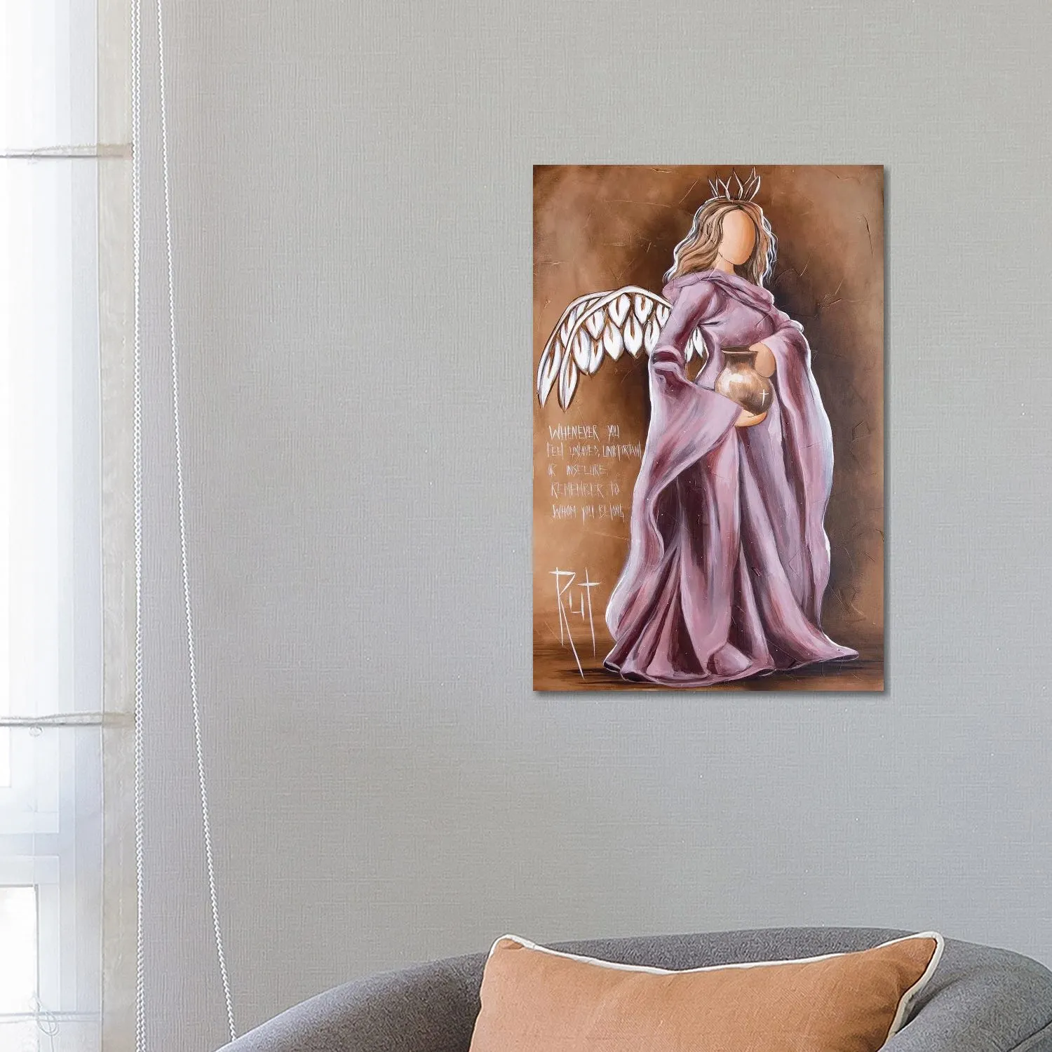 Whenever You Feel by Ruth's Angels - Canvas Gallery Wrap sold by Zulily product image thumbnail 3
