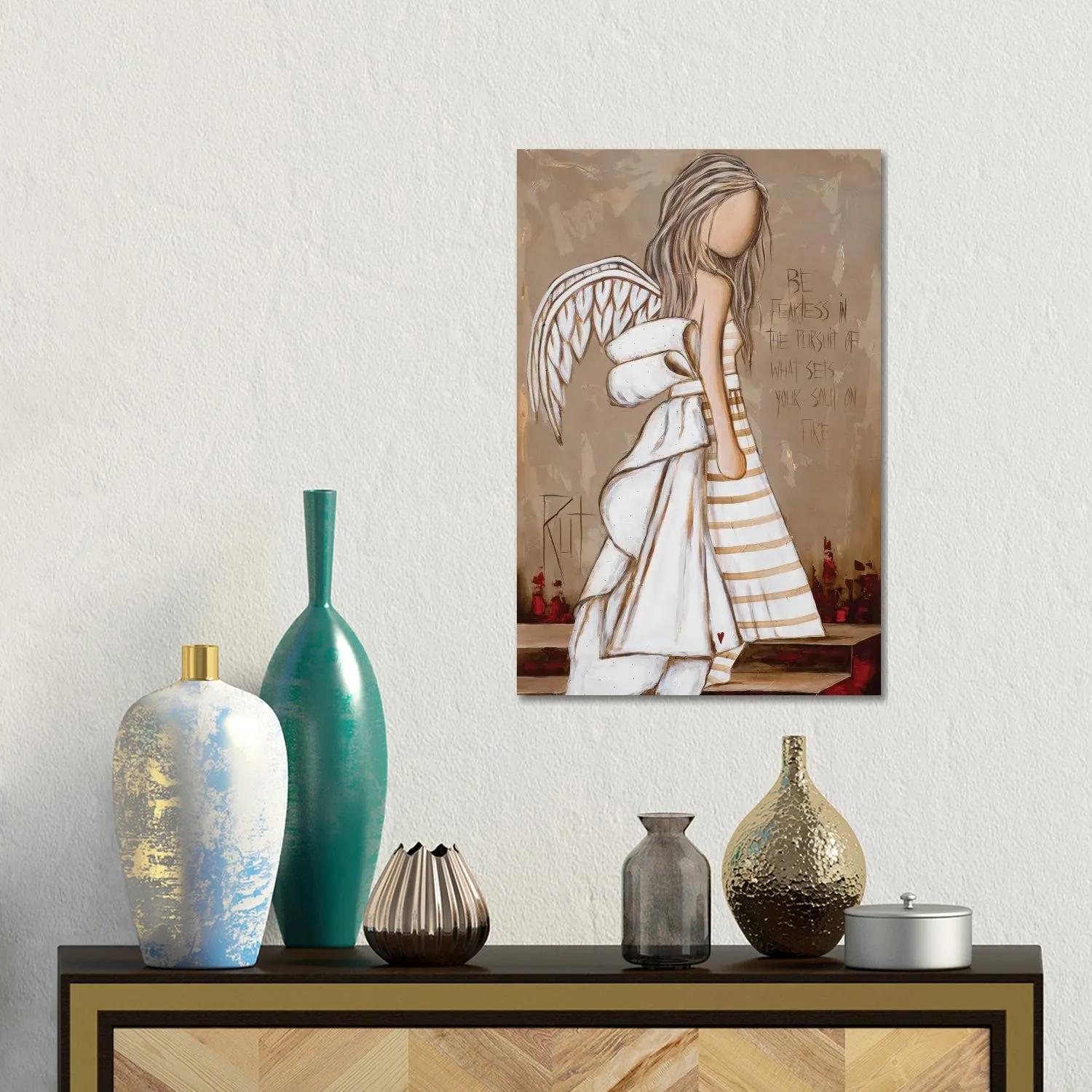 Be Fearless by Ruth's Angels - Canvas Gallery Wrap sold by Zulily product image thumbnail 2