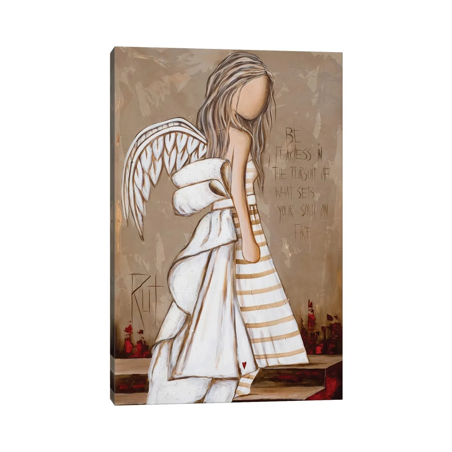 Be Fearless by Ruth's Angels - Canvas Gallery Wrap sold by Zulily