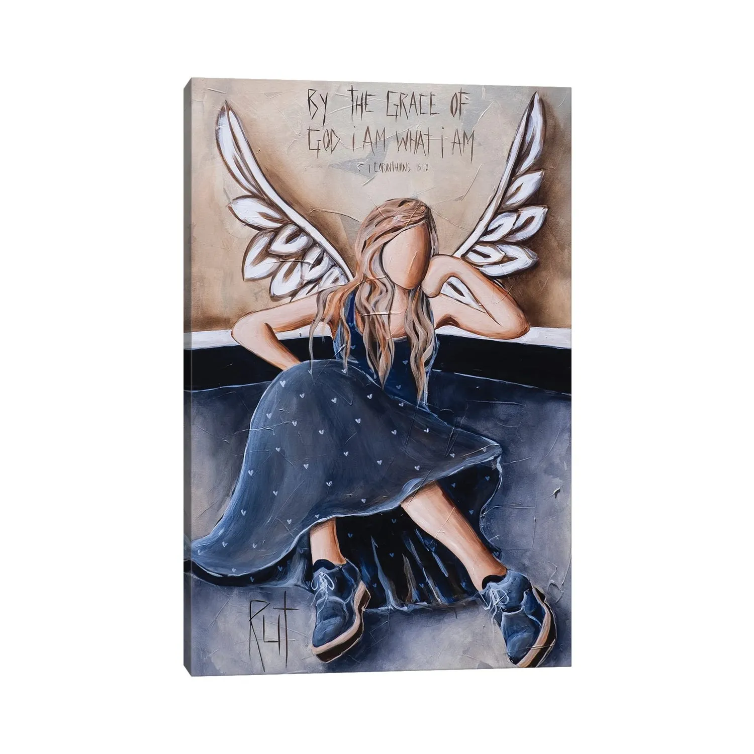 By The Grace Of God by Ruth's Angels - Canvas Gallery Wrap sold by Zulily
